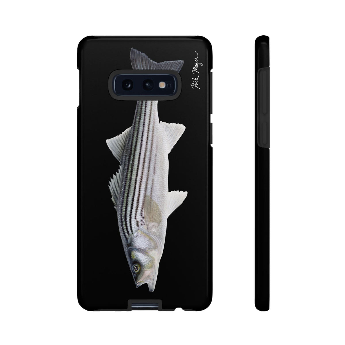 Schoolie Striper Black Phone Case (Iphone 16 And Samsung)