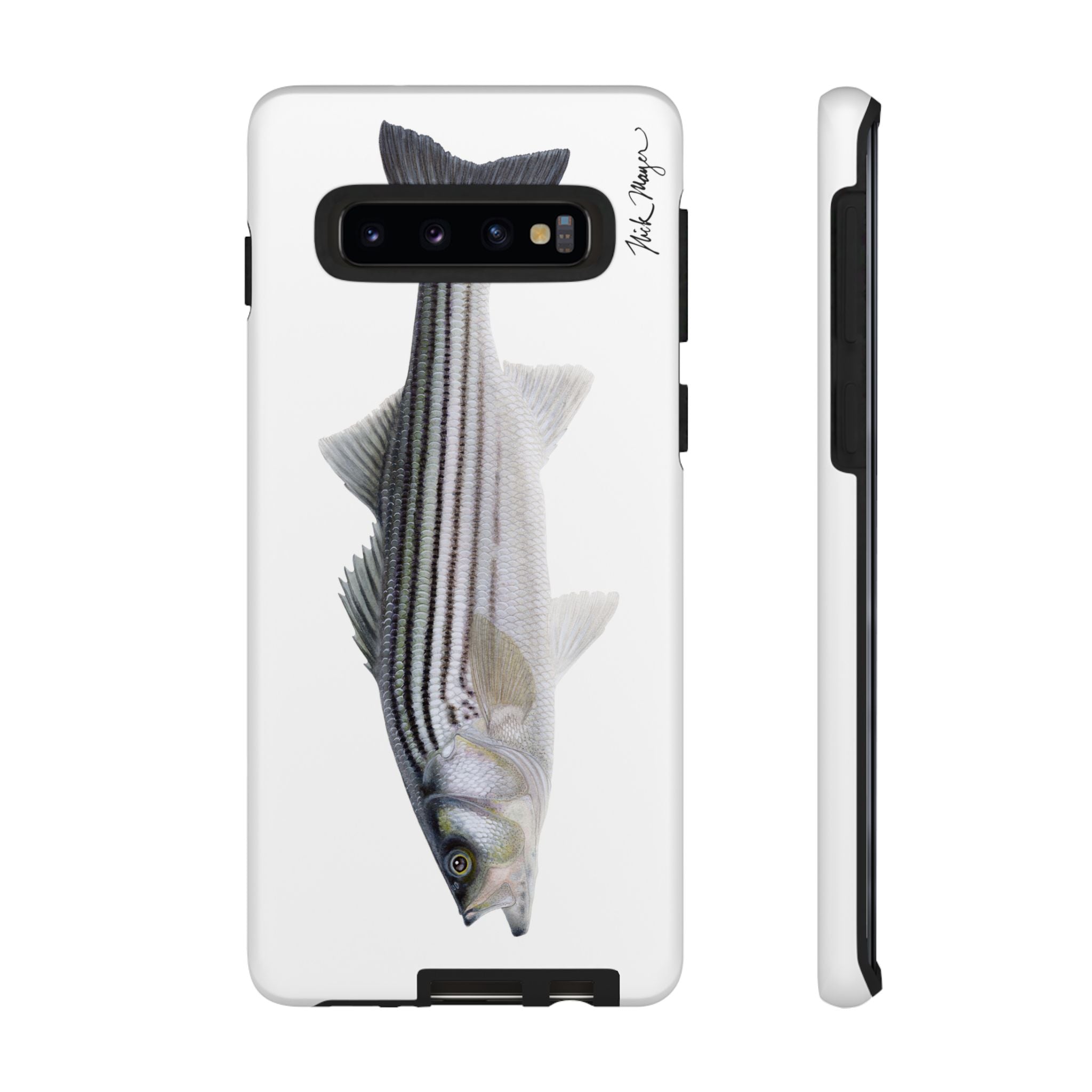 Schoolie Striper White Phone Case (Samsung)