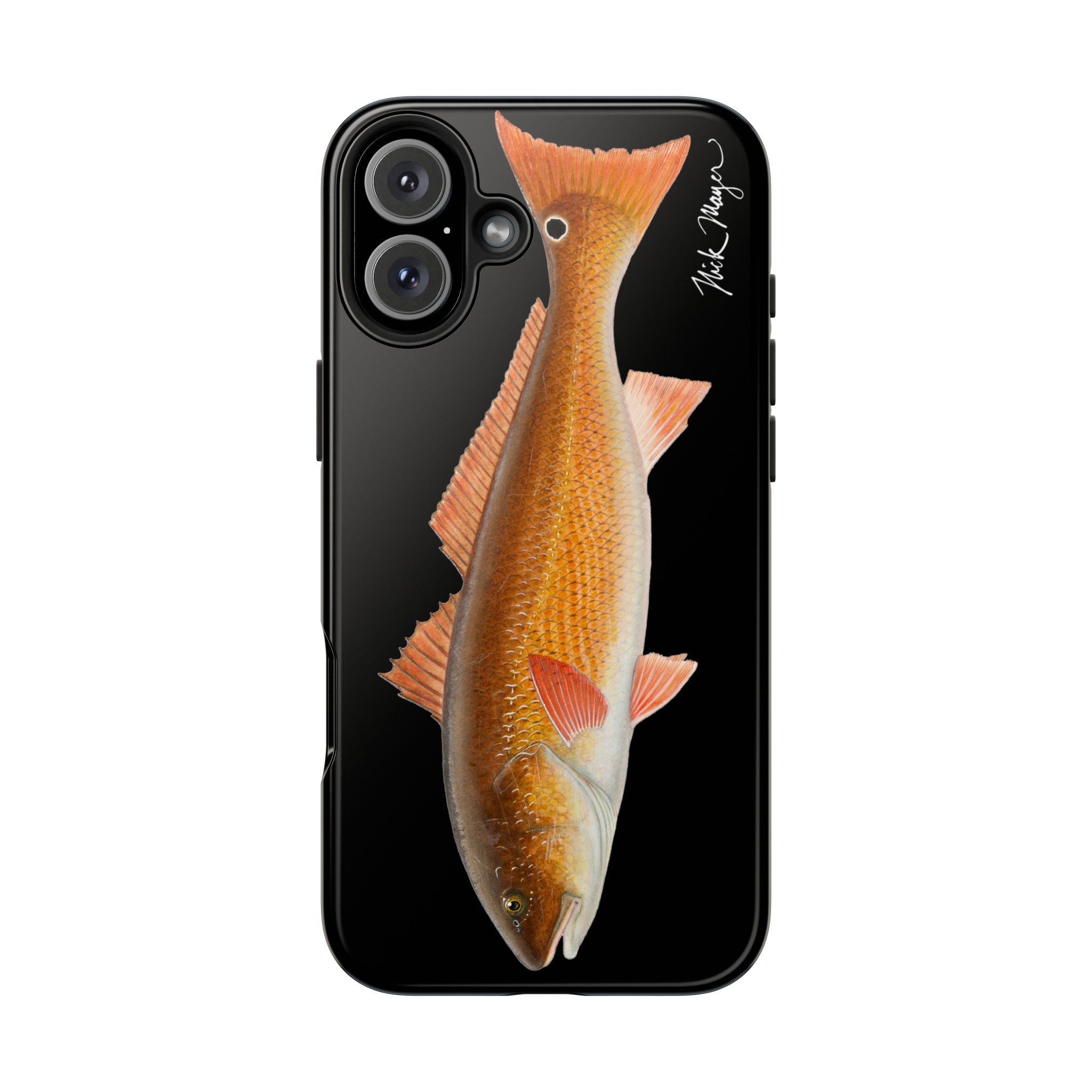 Redfish Black Phone Case (iPhone)