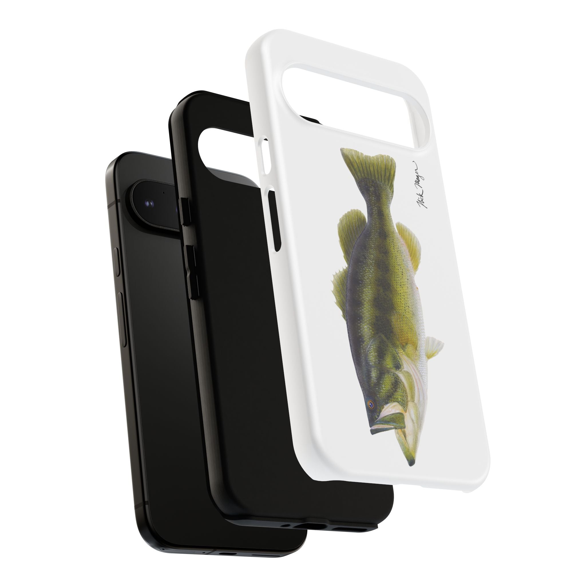 Largemouth Bass White Phone Case (Samsung)