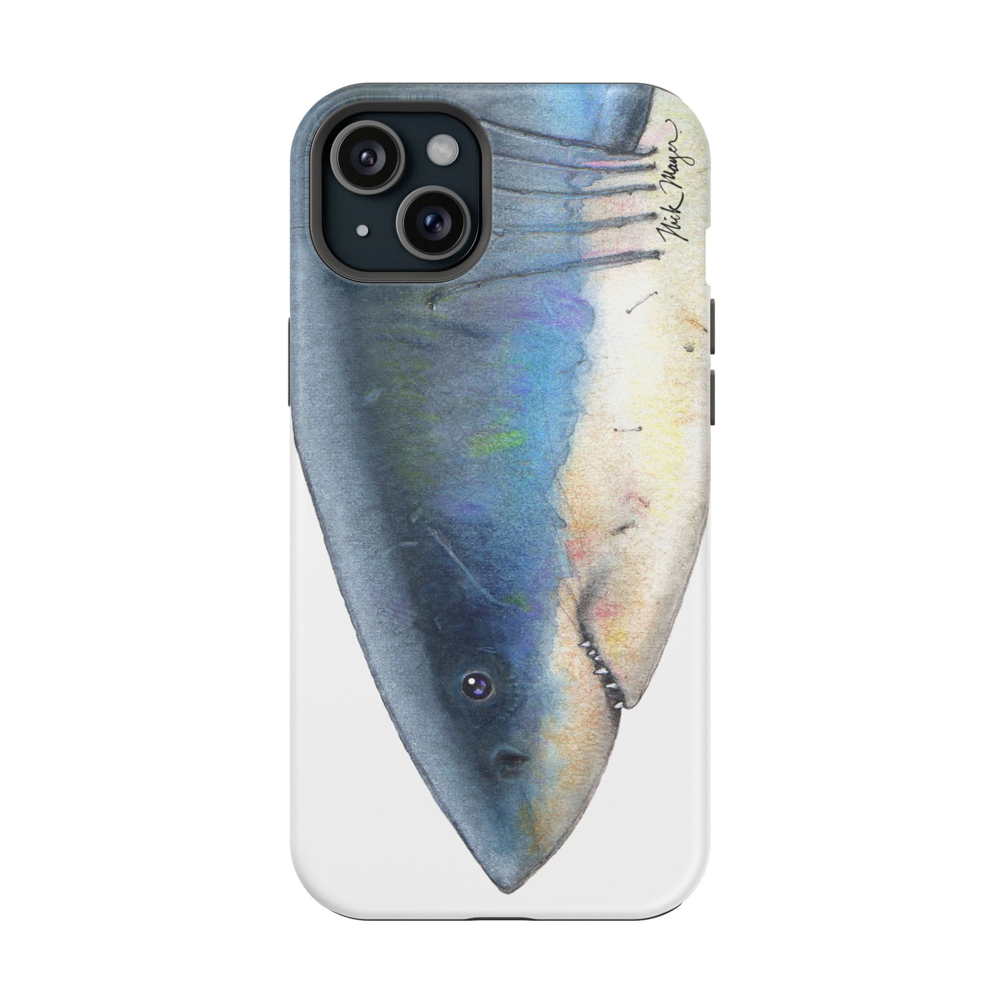 Great White Shark Face MagSafe iPhone Case