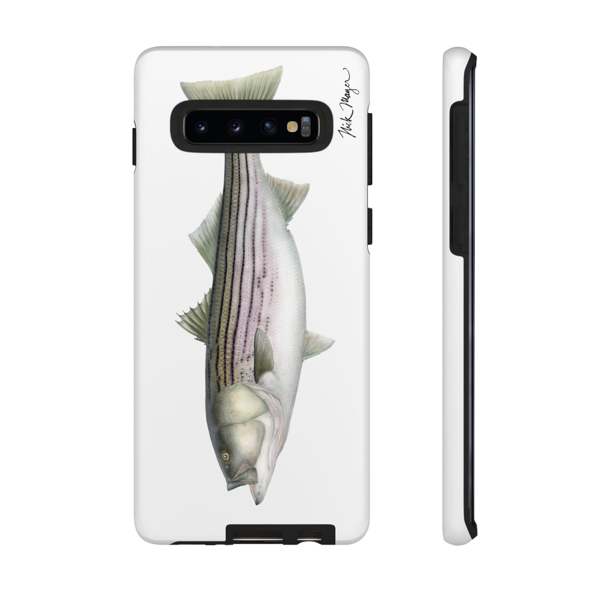 30 lb Striper White Phone Case (Samsung)