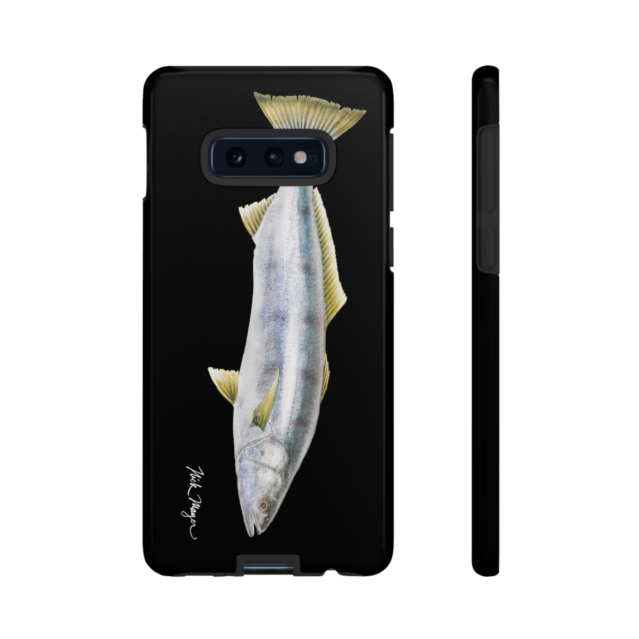 White Sea Bass Phone Case (Samsung) - black