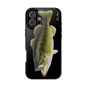 Largemouth Bass MagSafe Black iPhone Case