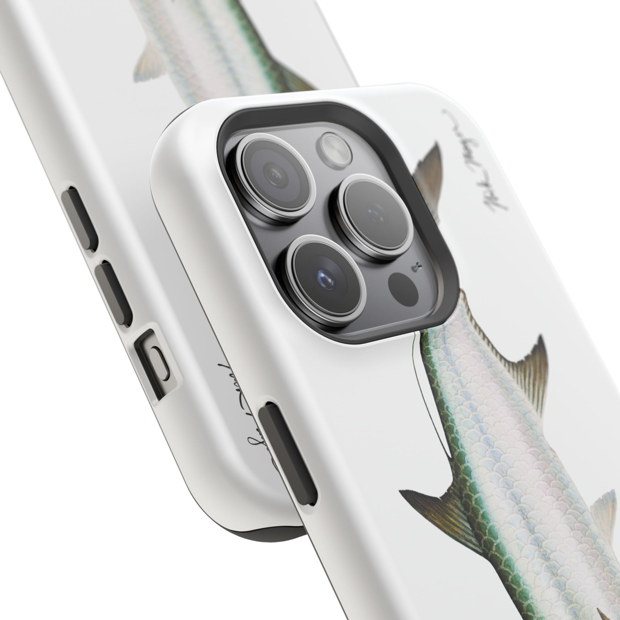 Tarpon MagSafe White iPhone Case