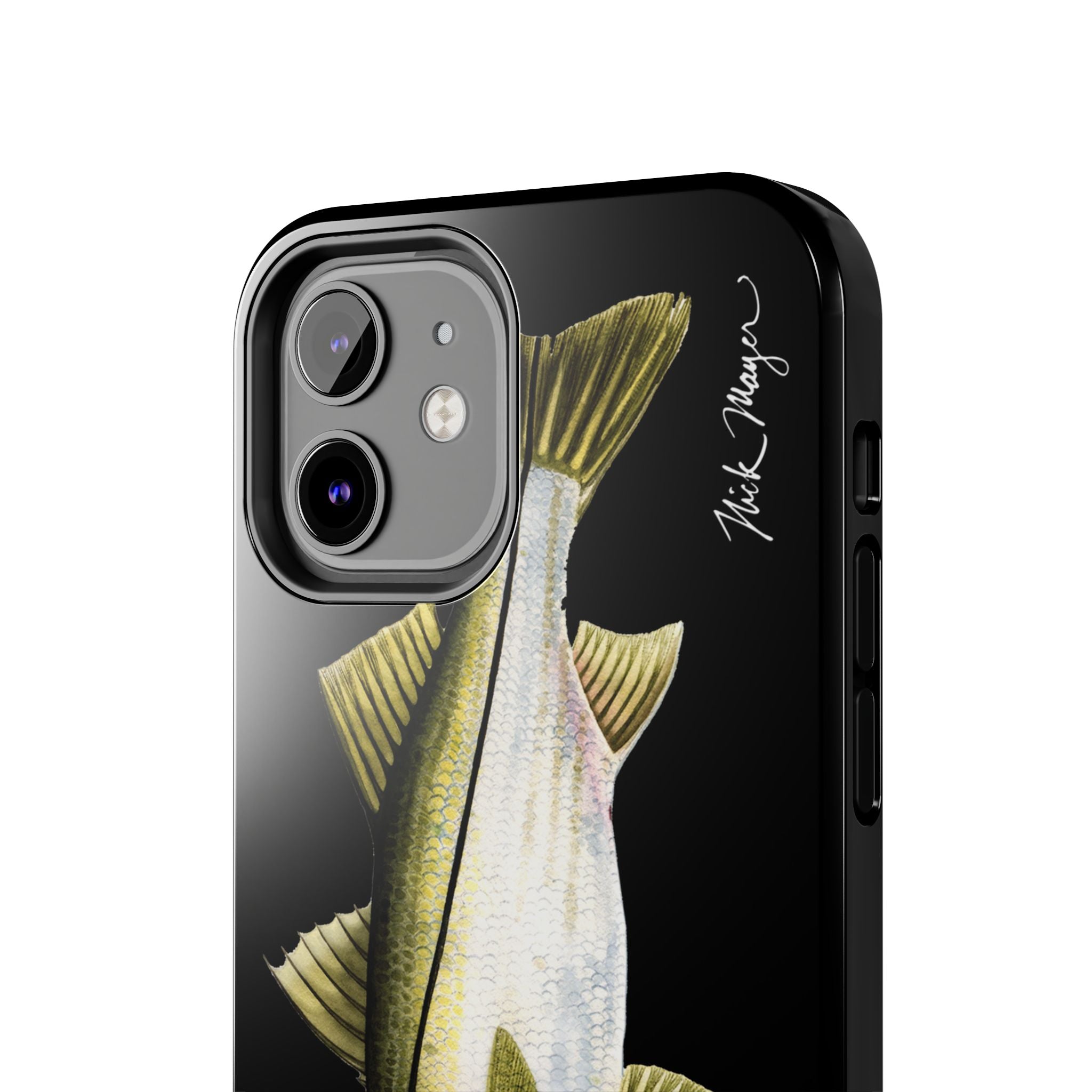 Snook Black Phone Case (iPhone)