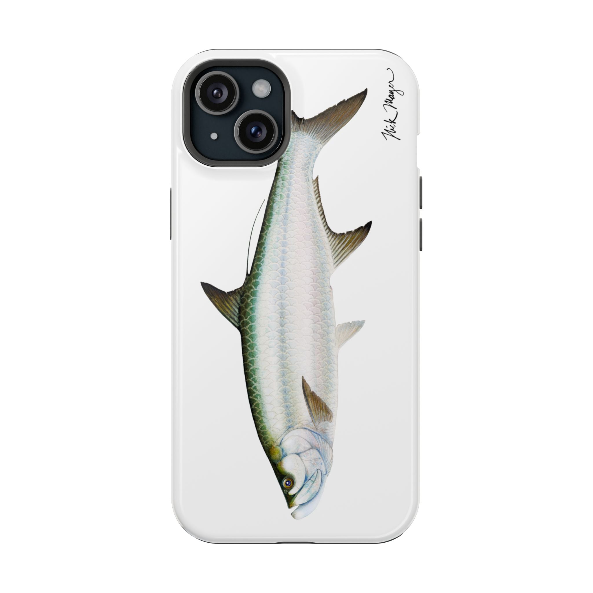 Tarpon MagSafe White iPhone Case