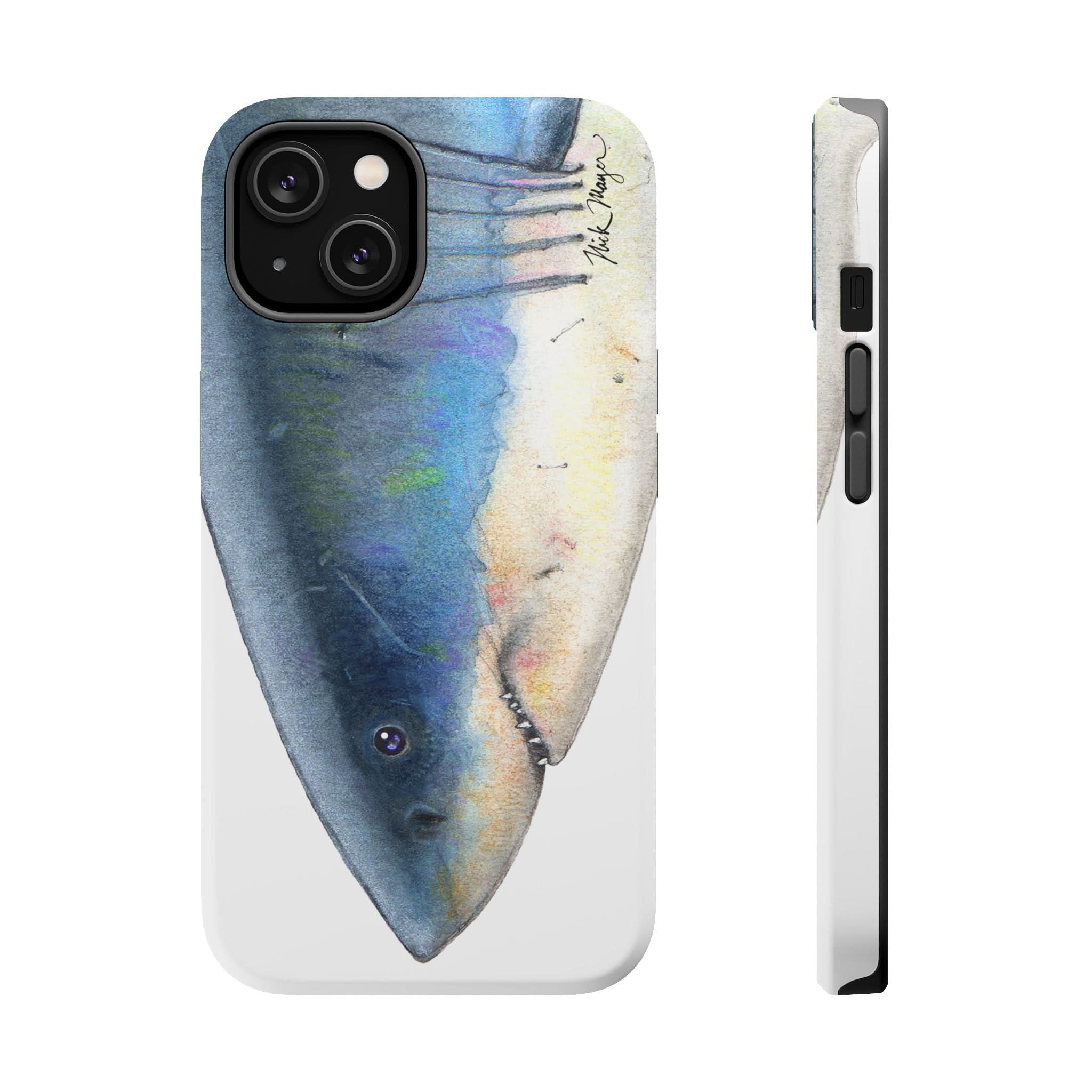 Great White Shark Face MagSafe iPhone Case