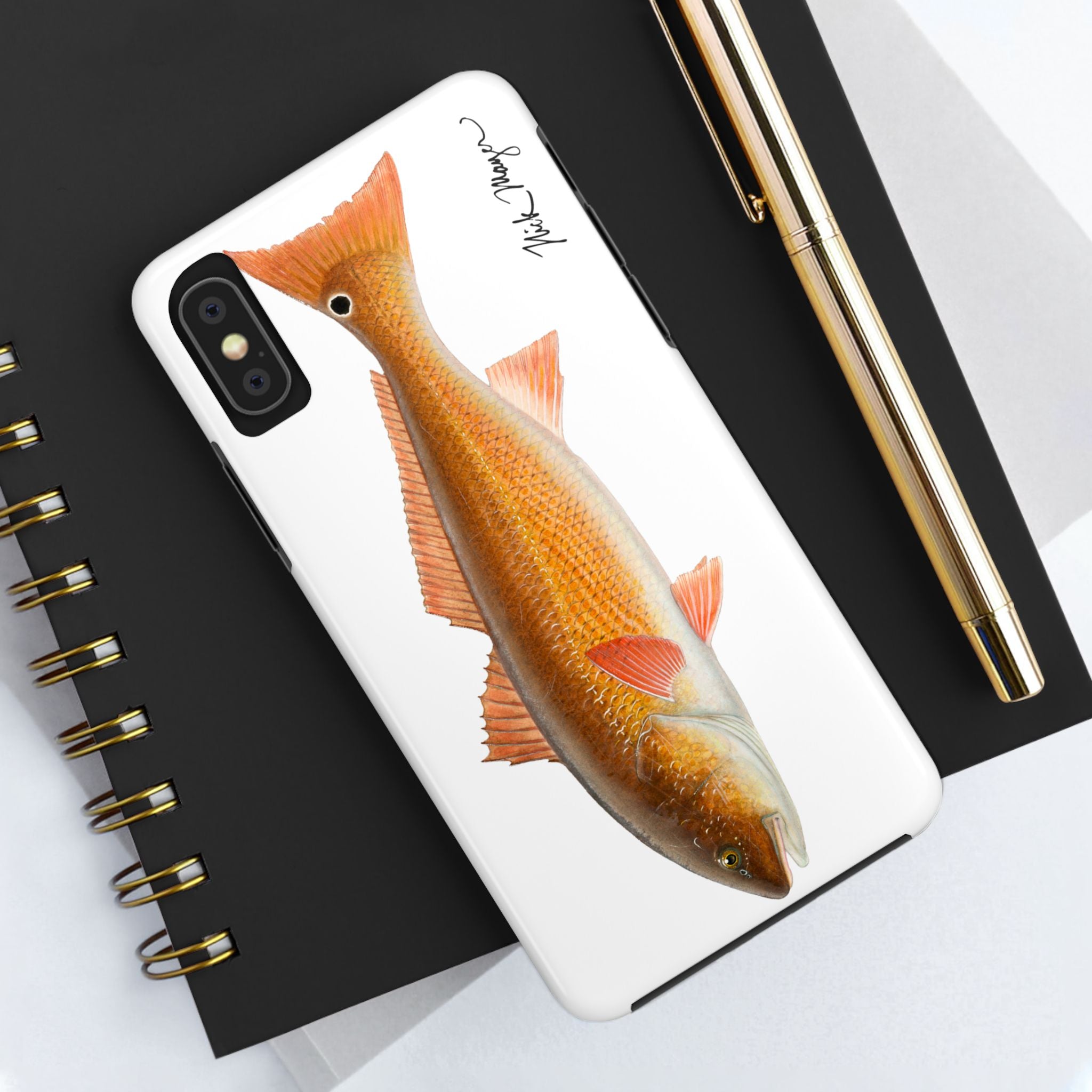 Redfish White Phone Case (iPhone)