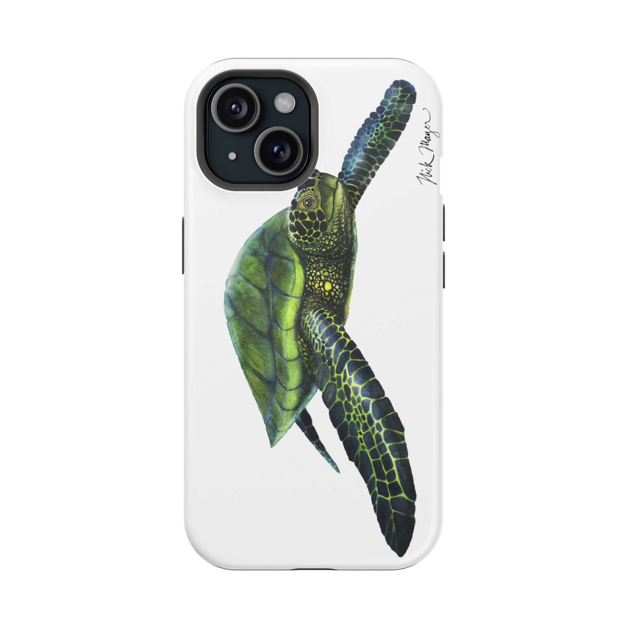 Green Sea Turtle MagSafe iPhone Case