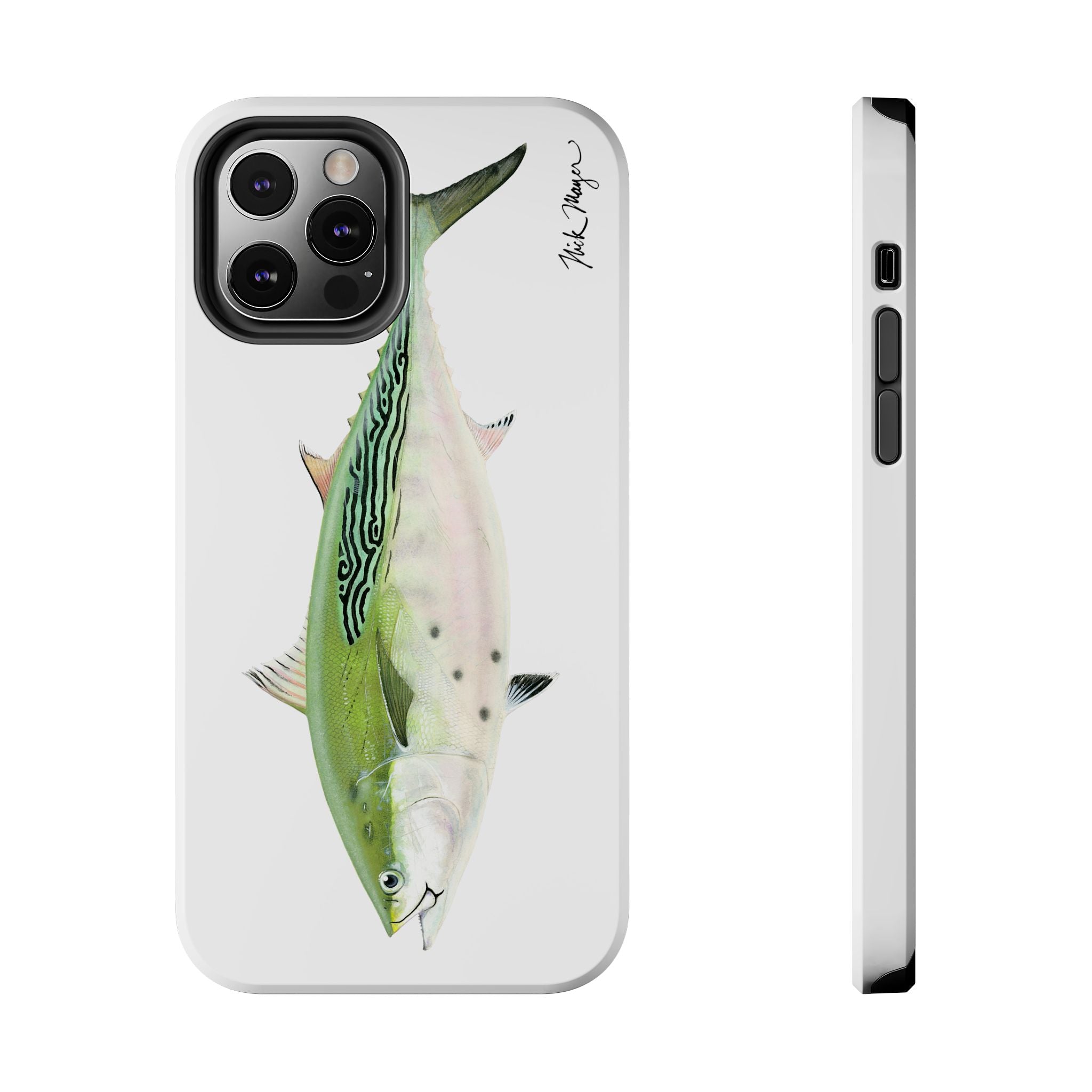 Albie White Phone Case (iPhone)