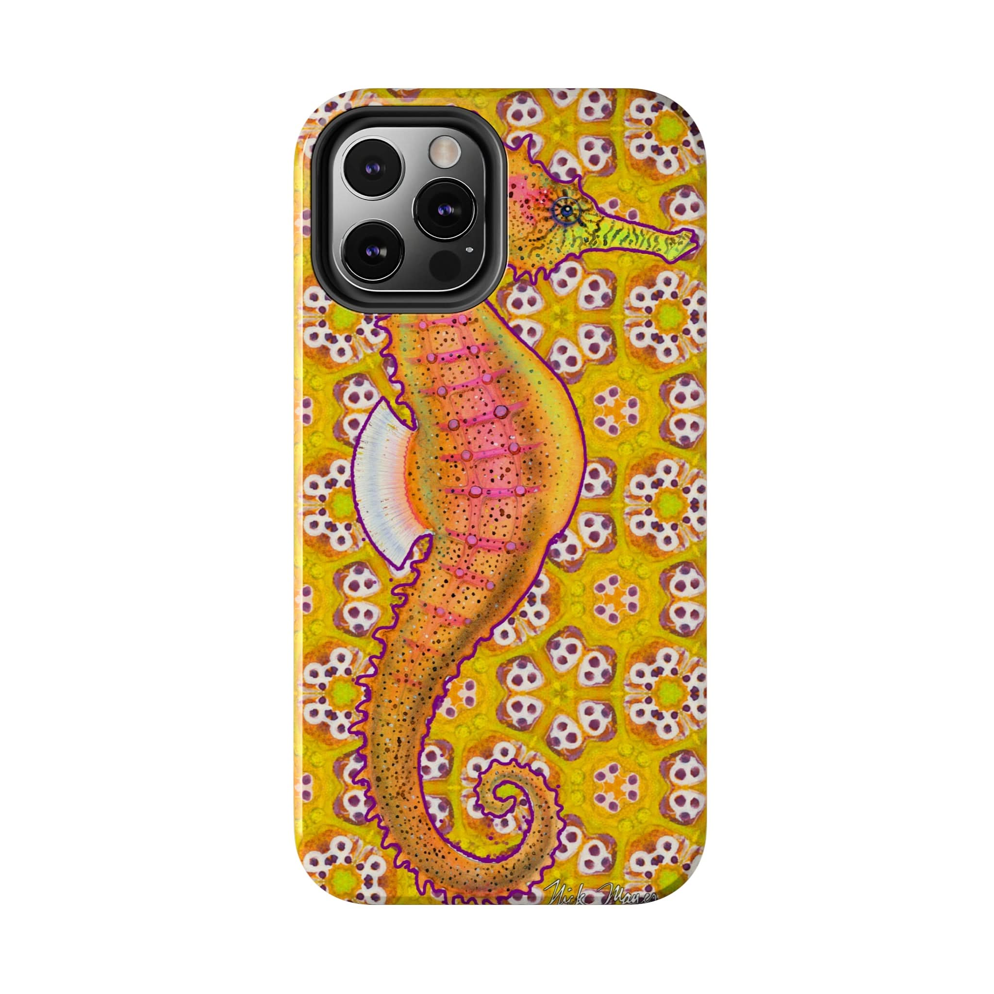 Psychedelic Seahorse Phone Case (iPhone)