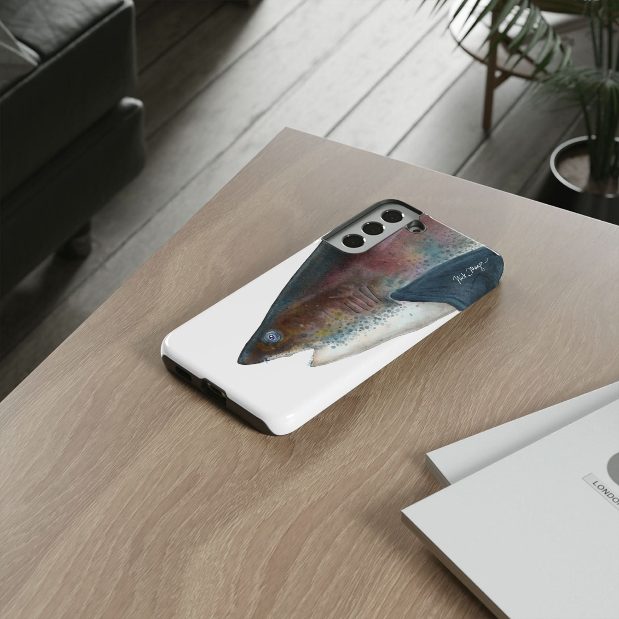 Thresher Shark Face Phone Case (Samsung)