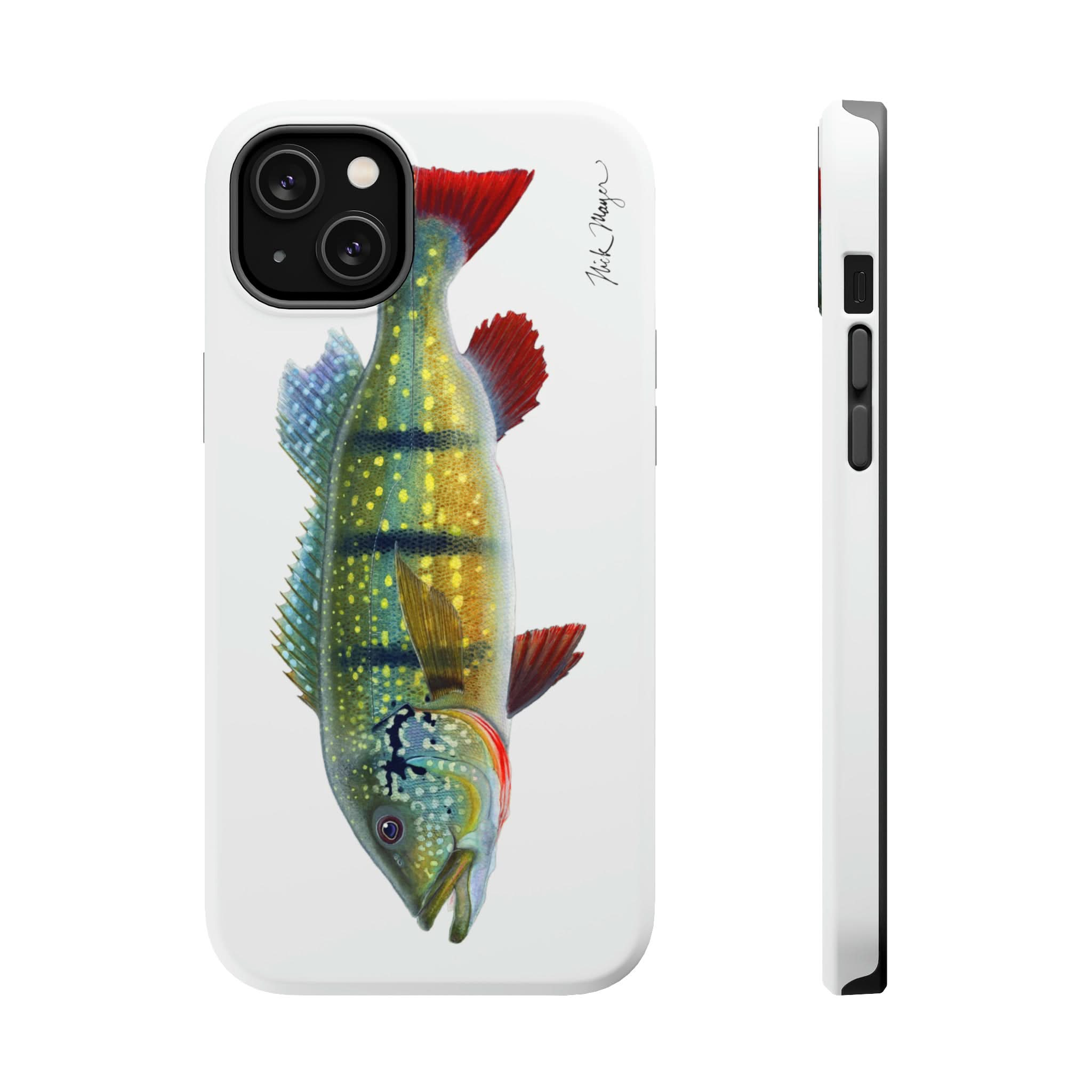 Peacock Bass MagSafe iPhone Case