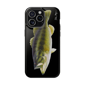 Largemouth Bass MagSafe Black iPhone Case