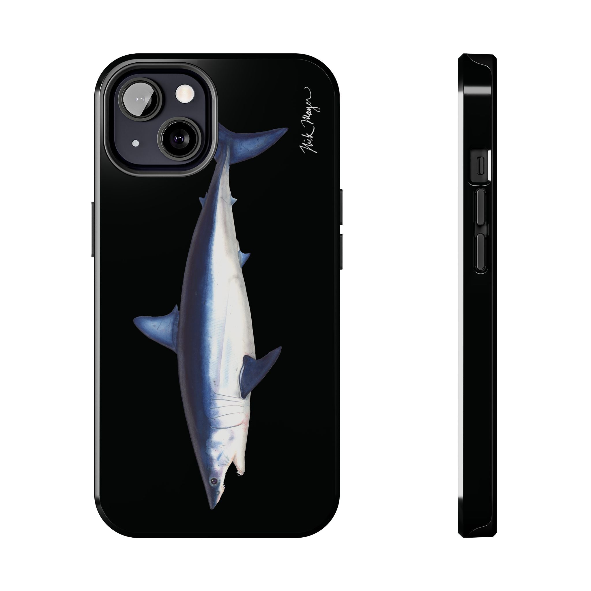 Mako Shark Black iPhone Case