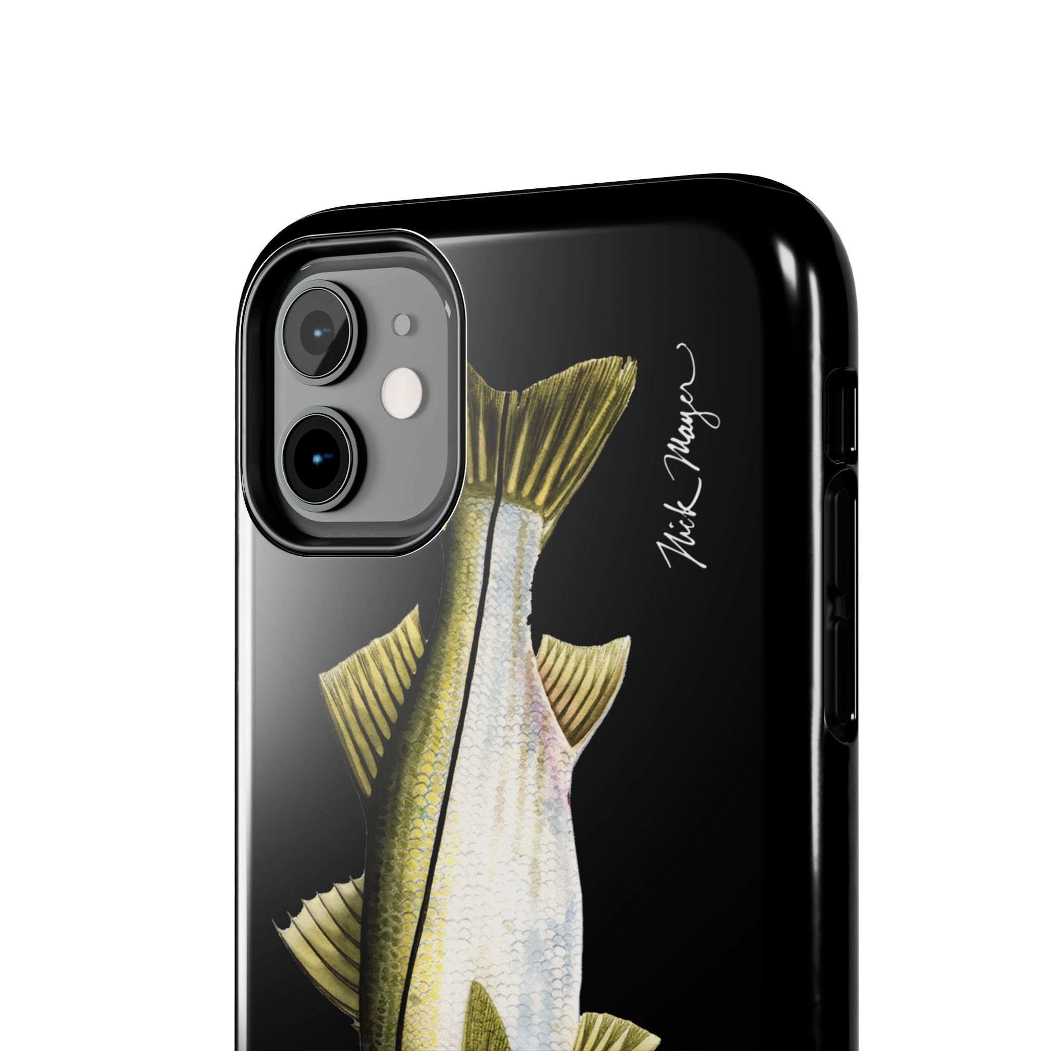 Snook Black Phone Case (iPhone)