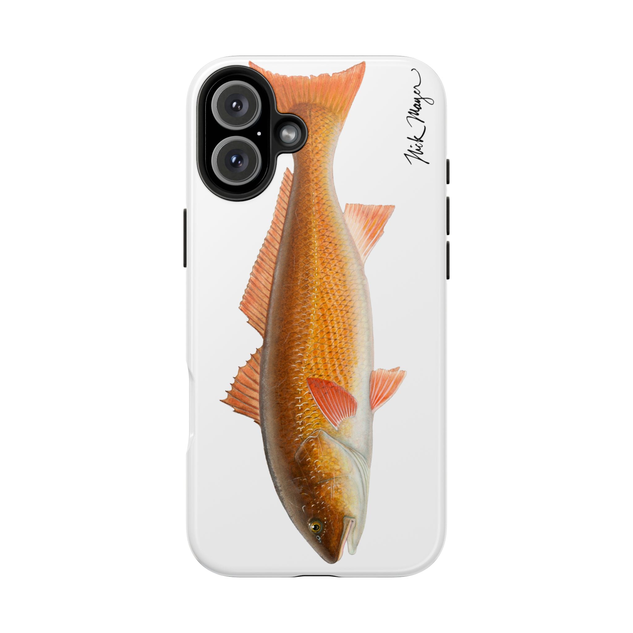 Redfish White Phone Case (iPhone)