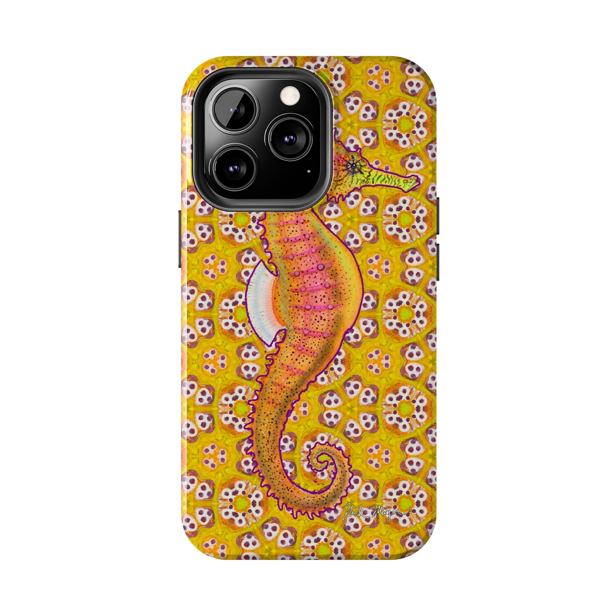 Psychedelic Seahorse Phone Case (iPhone)