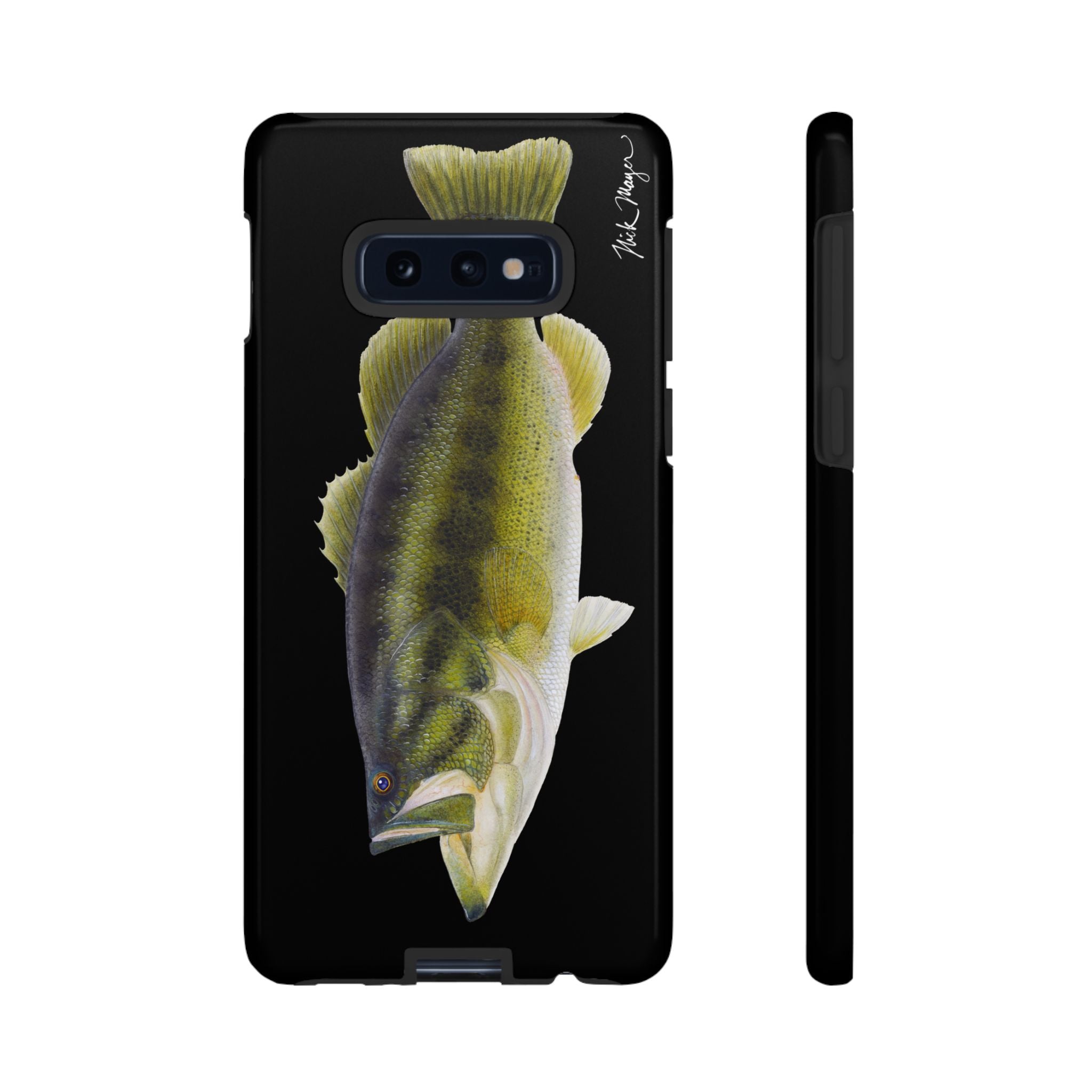 Largemouth Bass Black Phone Case (Samsung)