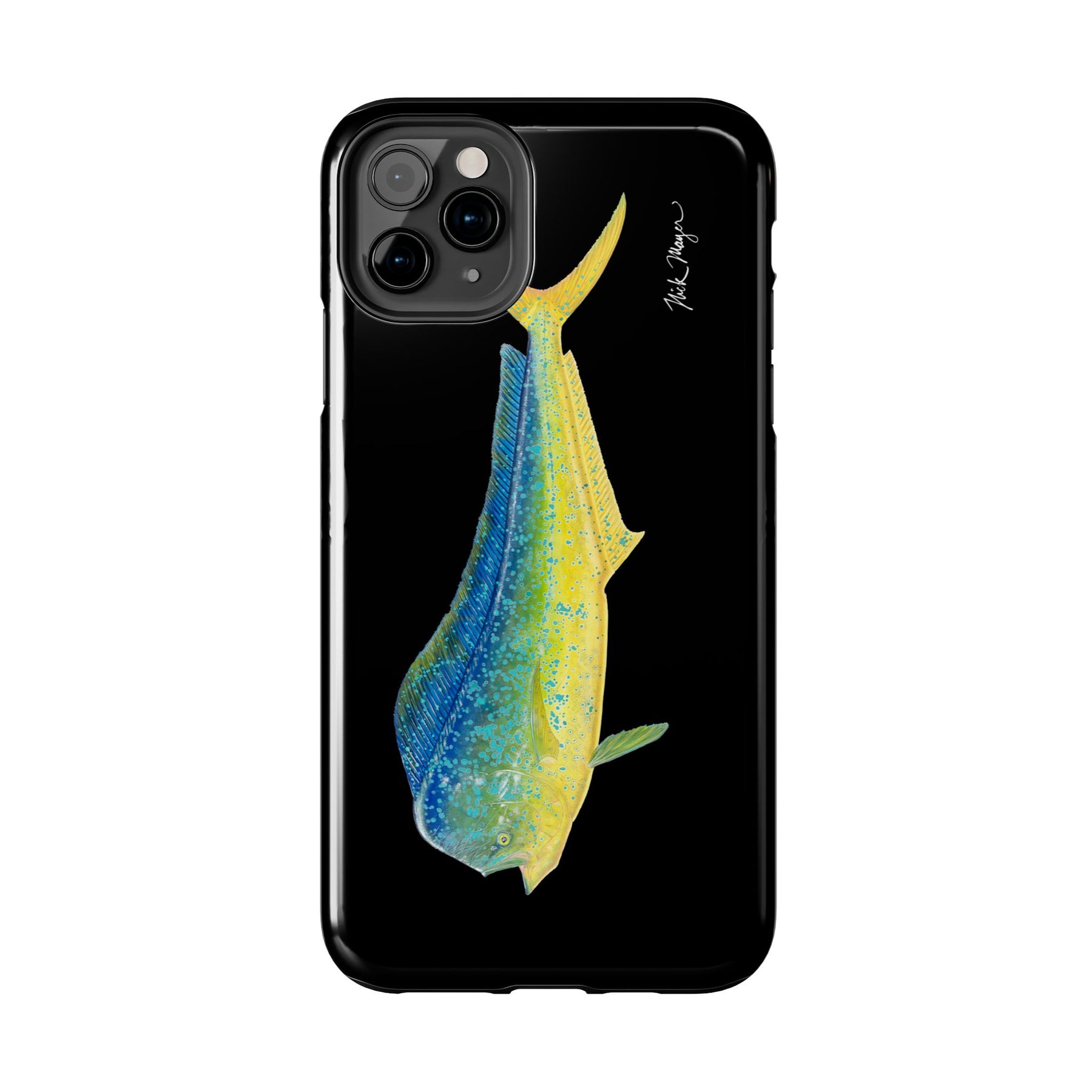 Bull Mahi Black Phone Case (iPhone)