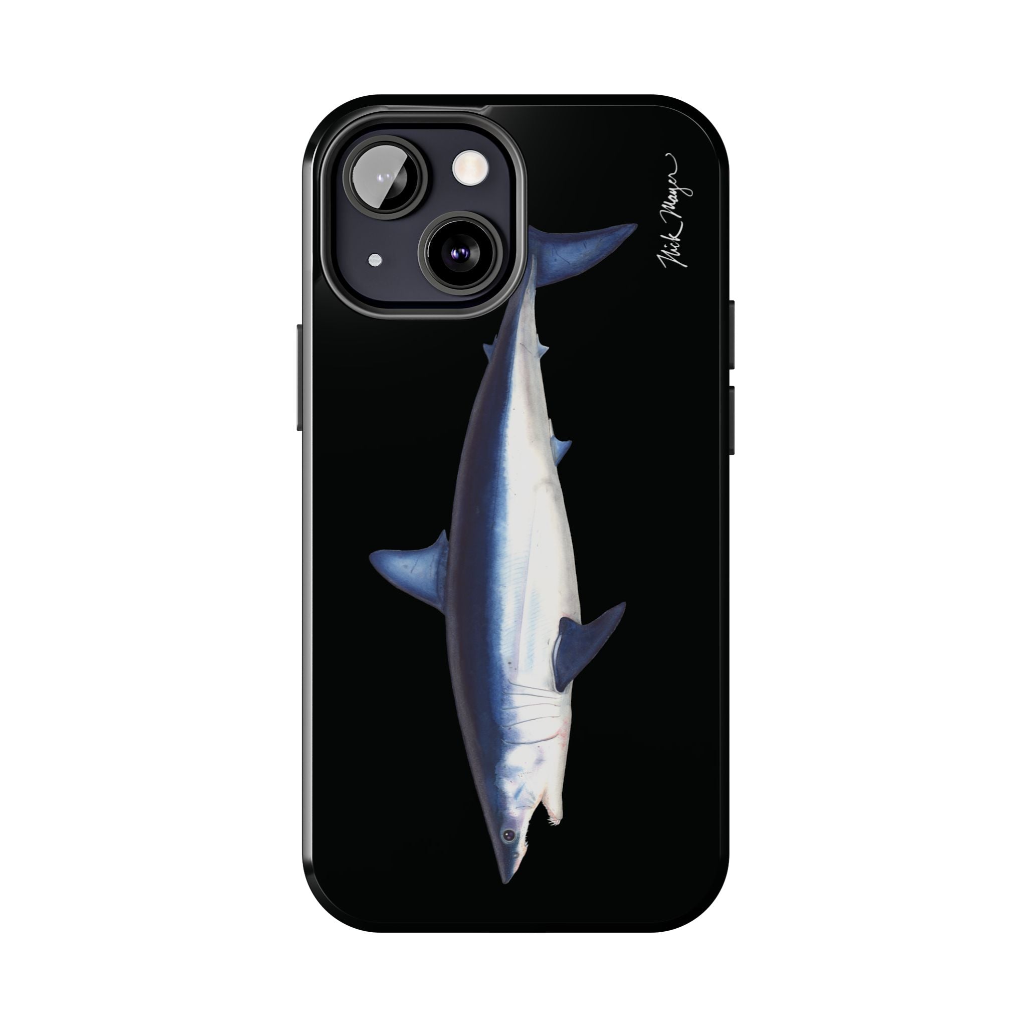 Mako Shark Black iPhone Case