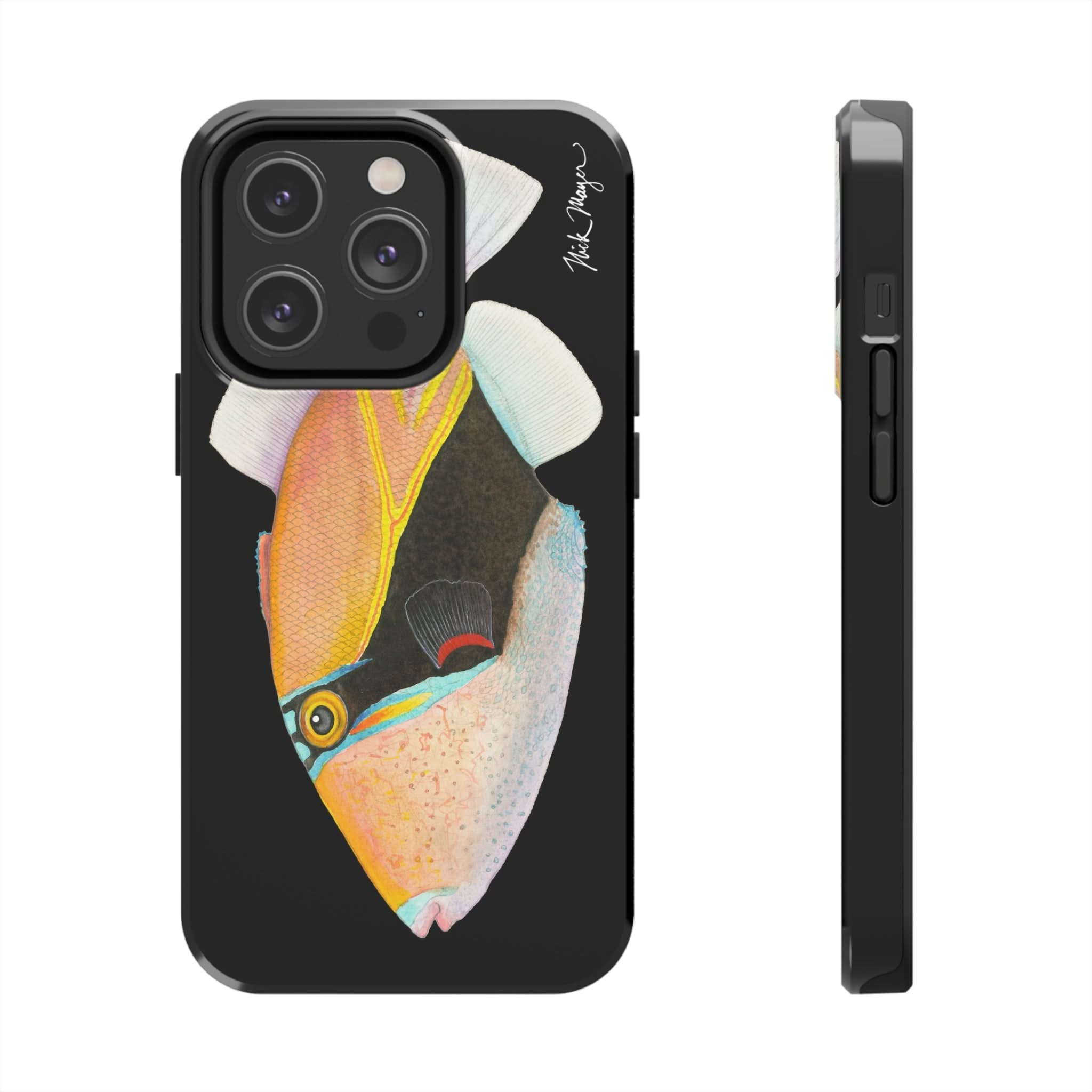 Humuhumunukunukuapua'a Black Phone Case (iPhone)