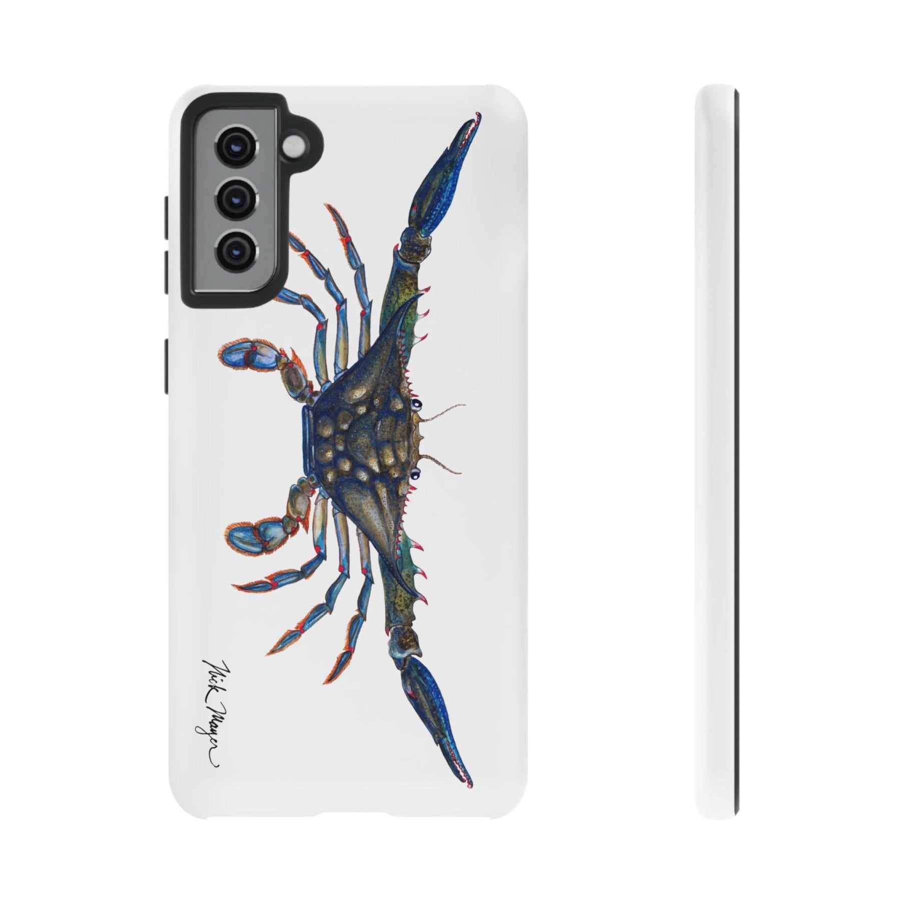 Blue Crab Phone Case (iPhone 16 & Samsung)