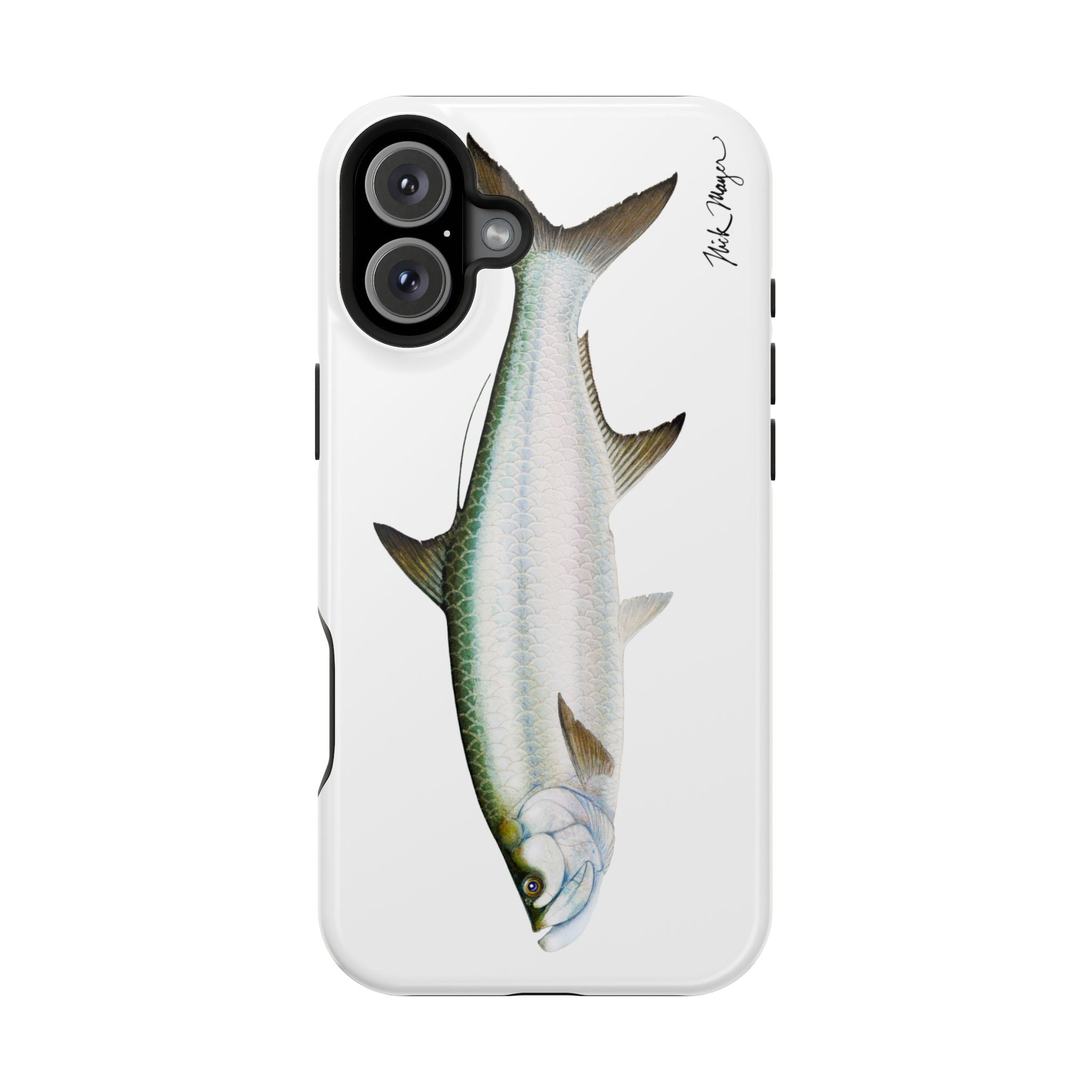 Tarpon MagSafe White iPhone Case