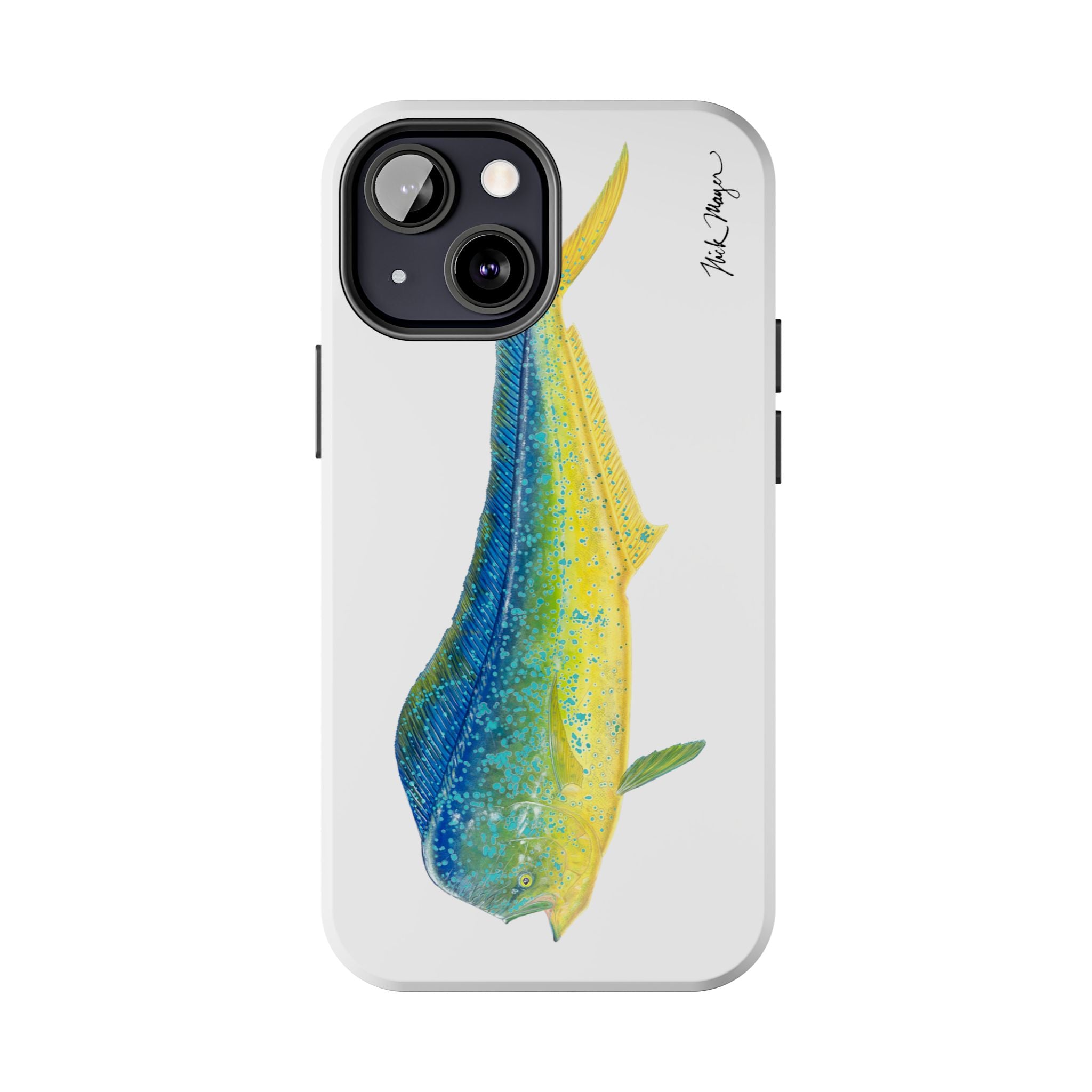 Bull Mahi White Phone Case (iPhone)