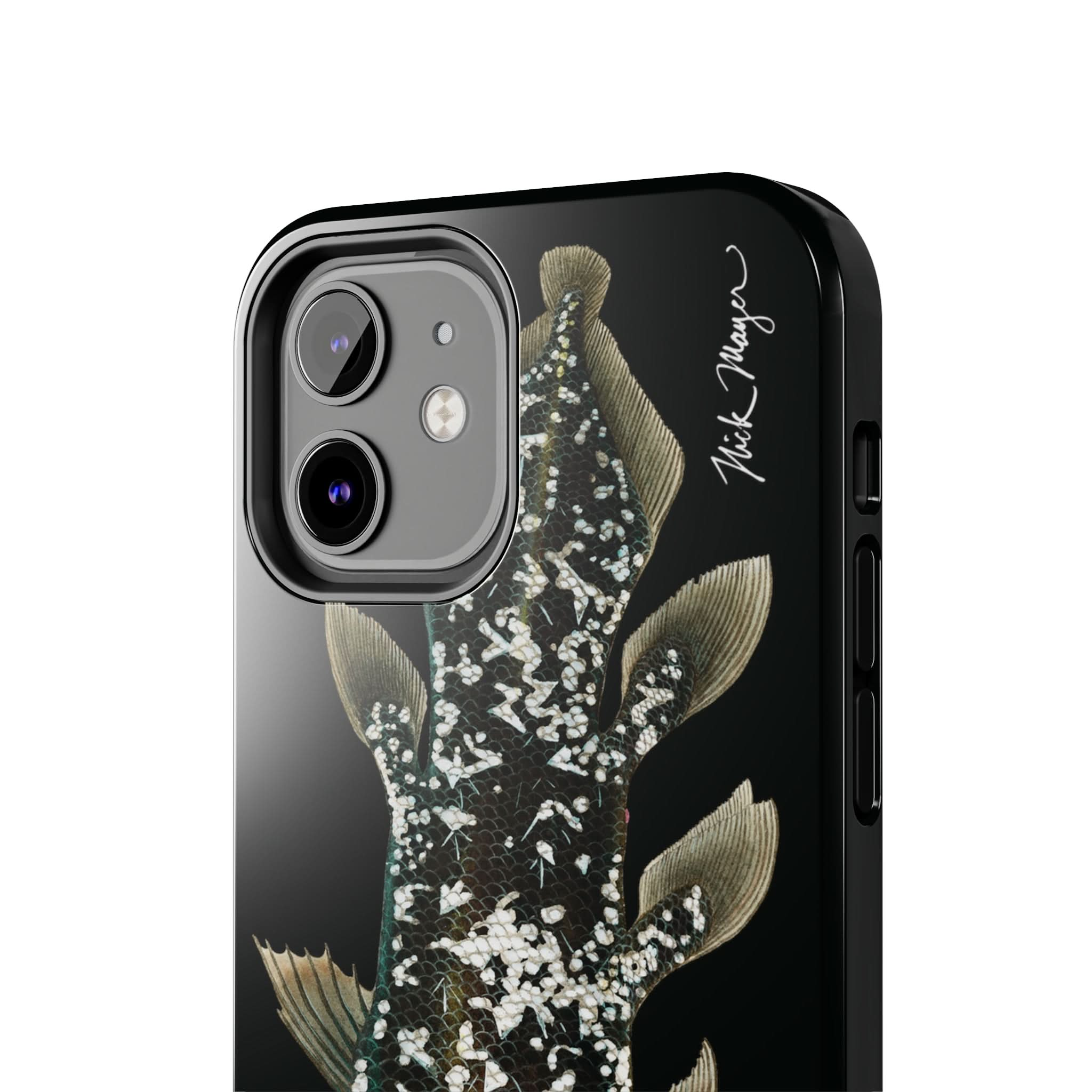 Coelacanth Black iPhone Case