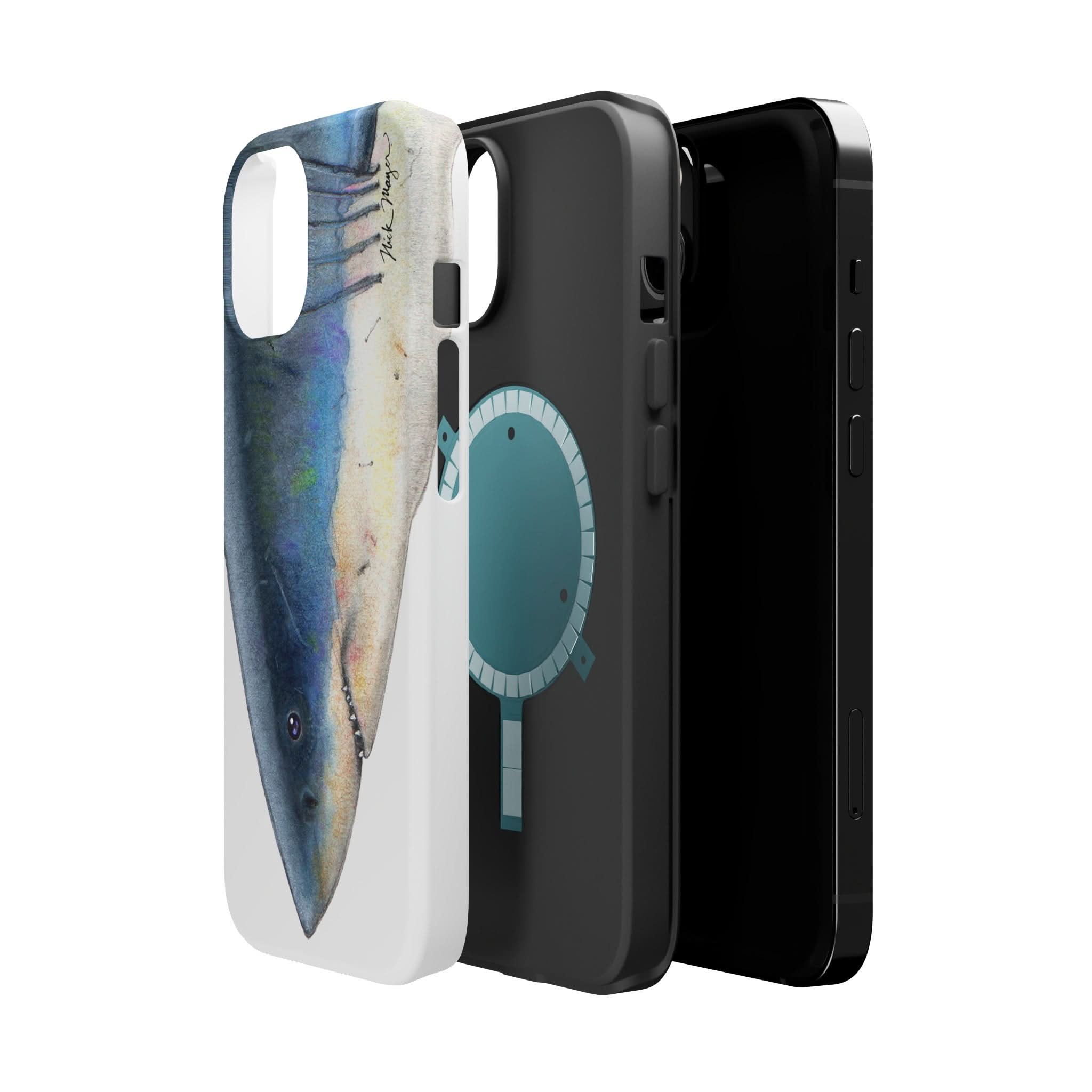 Great White Shark Face MagSafe iPhone Case