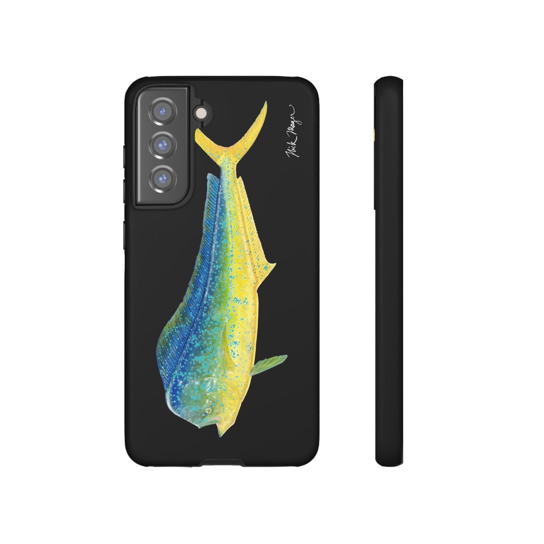 Bull Mahi Black Phone Case (iPhone 16 & Samsung)