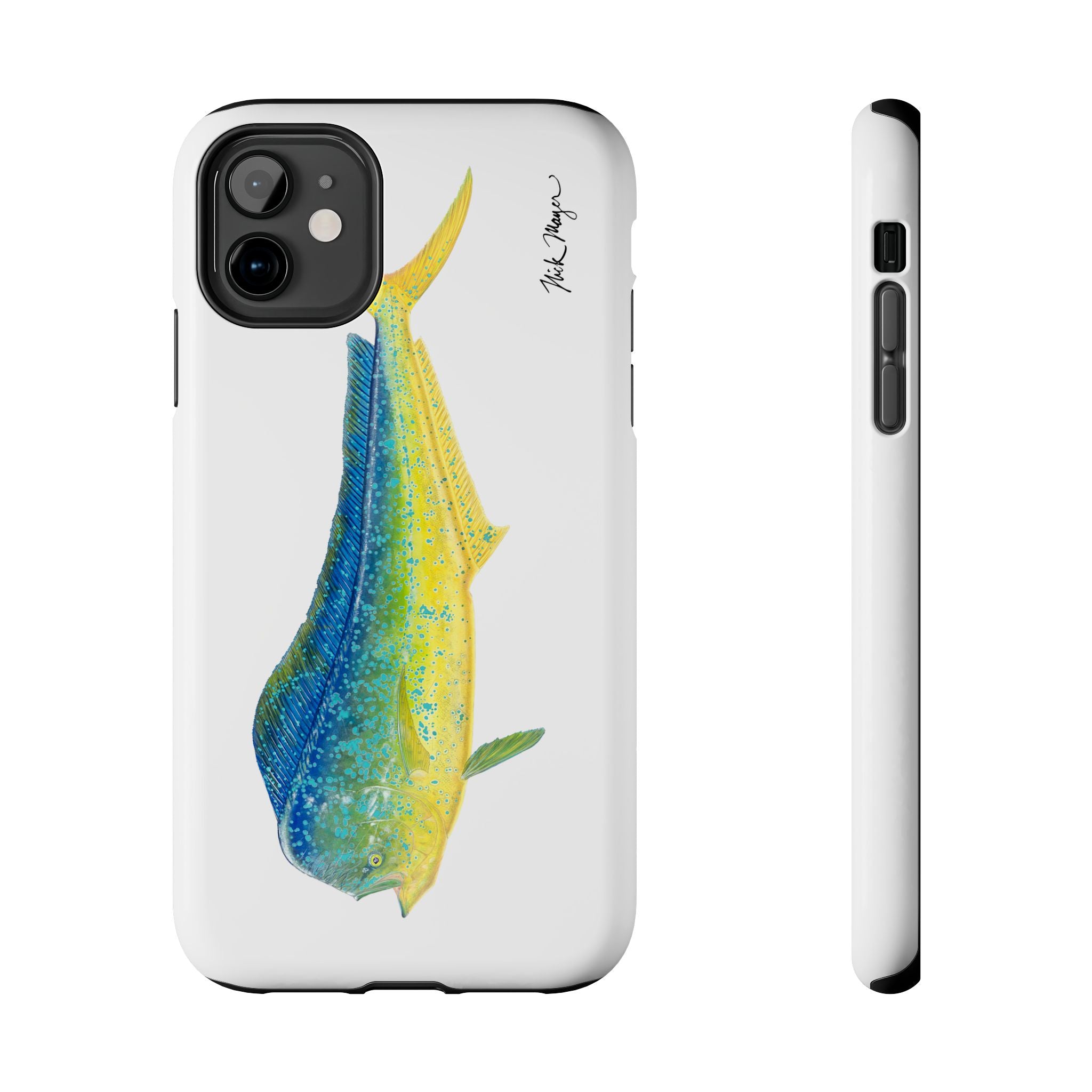 Bull Mahi White Phone Case (iPhone)