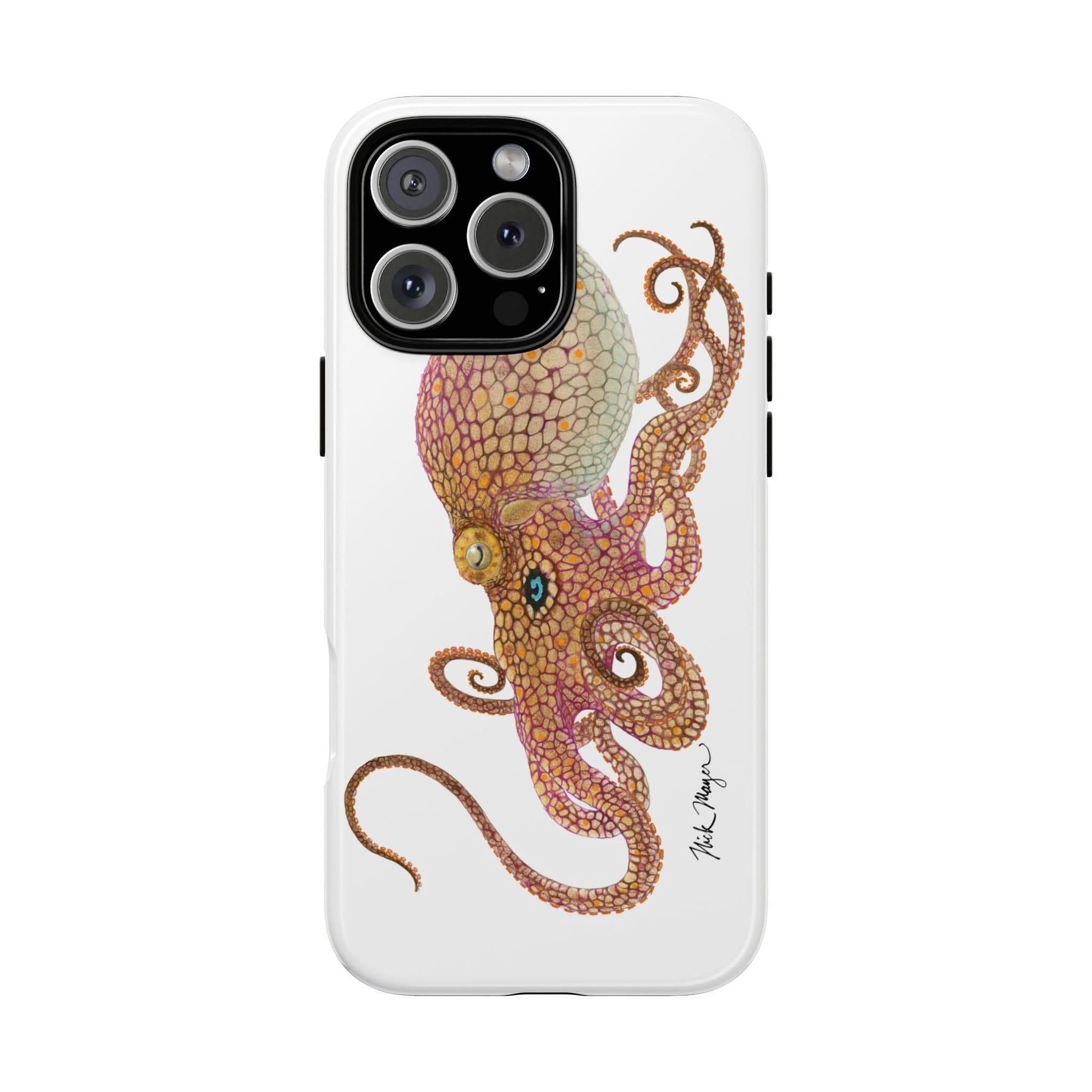 Two Spot Octopus Phone Case (iPhone 16 & Samsung)