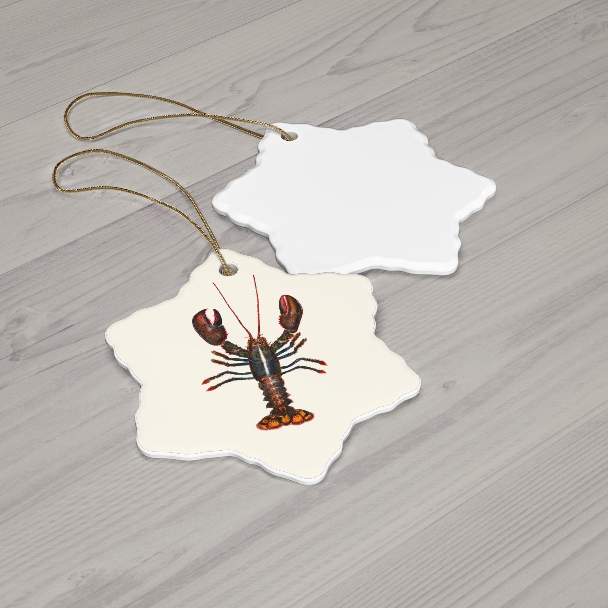 Northern Lobster 1 Ceramic Ornament