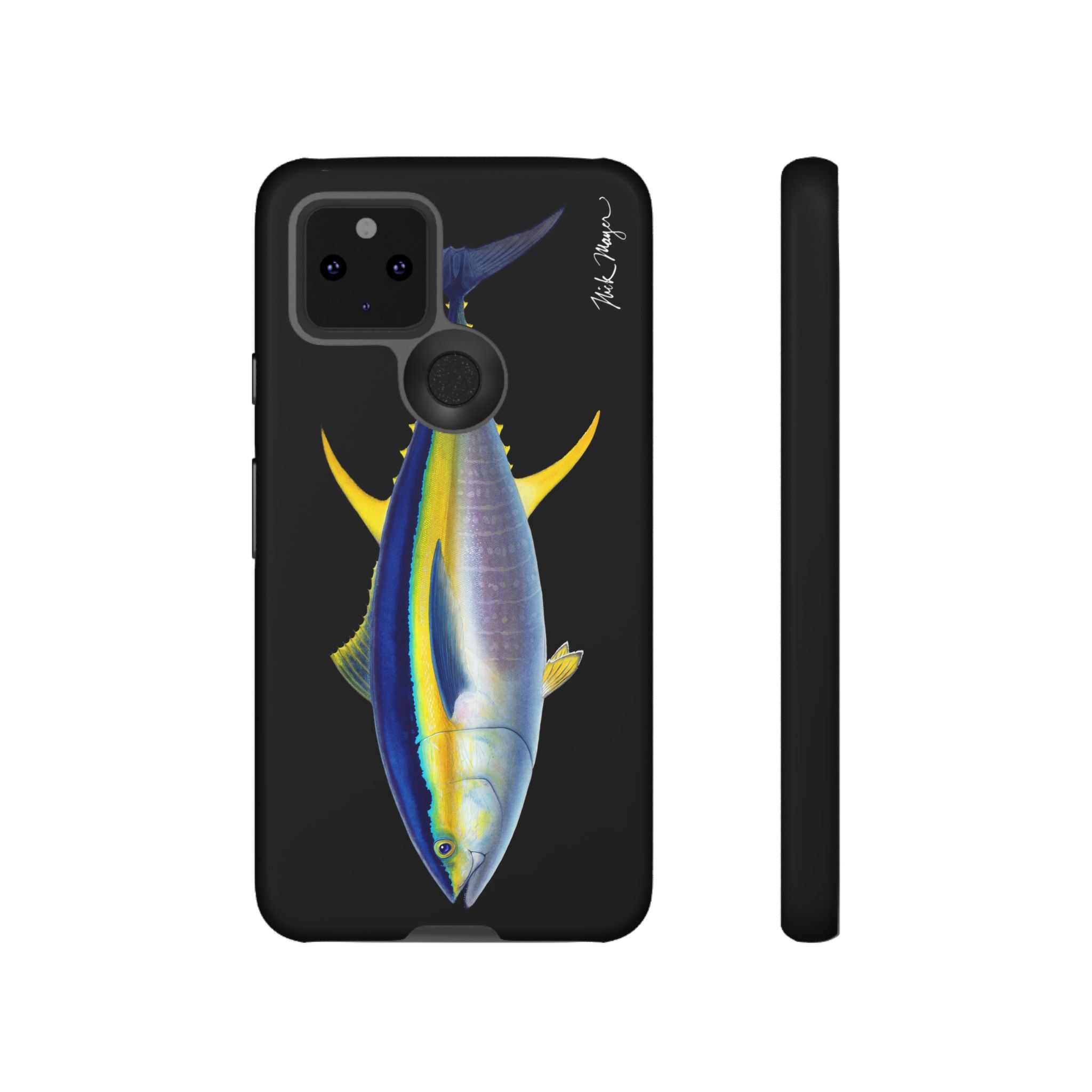 Yellowfin Tuna Black Phone Case (Samsung)