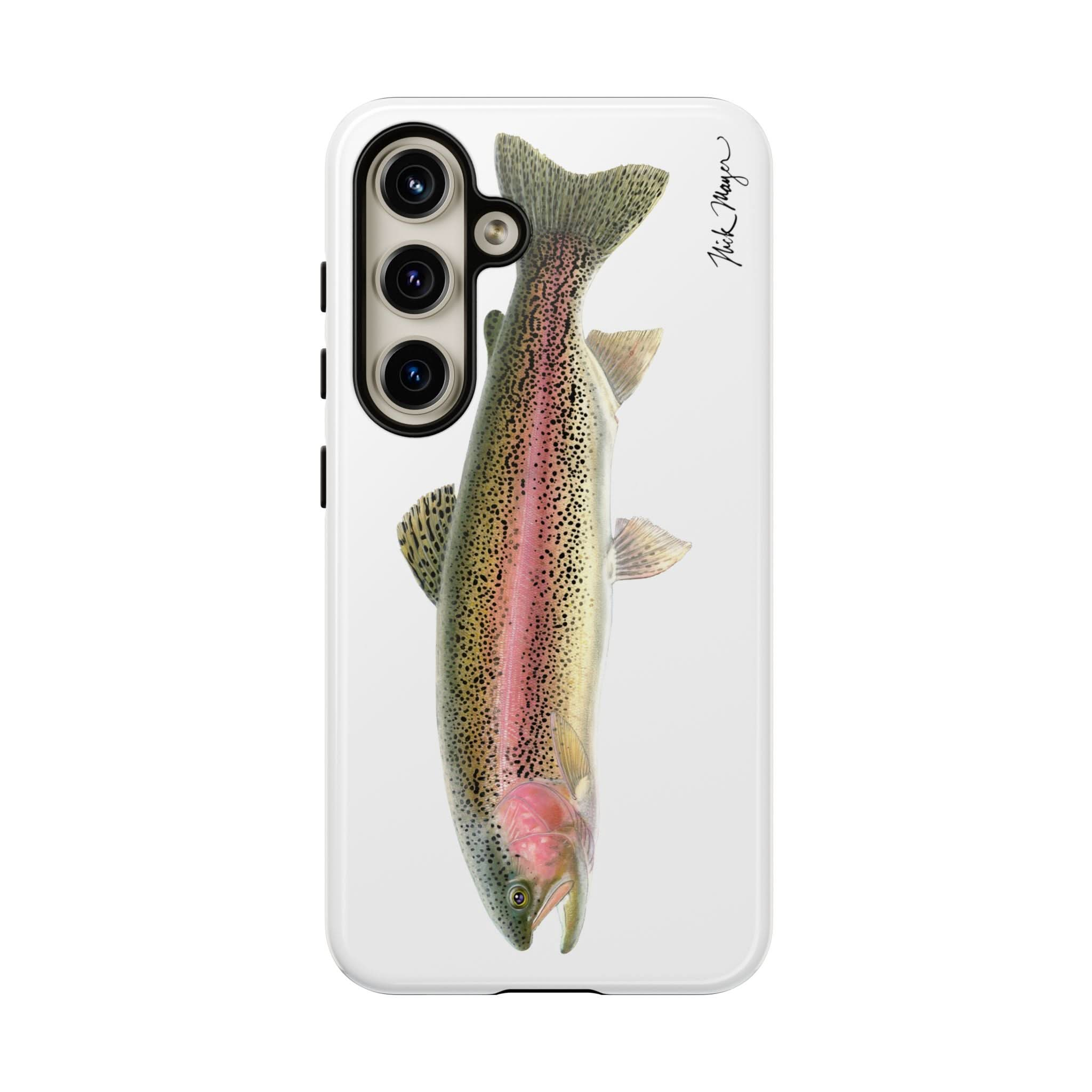 Rainbow Trout White Phone Case (Samsung)