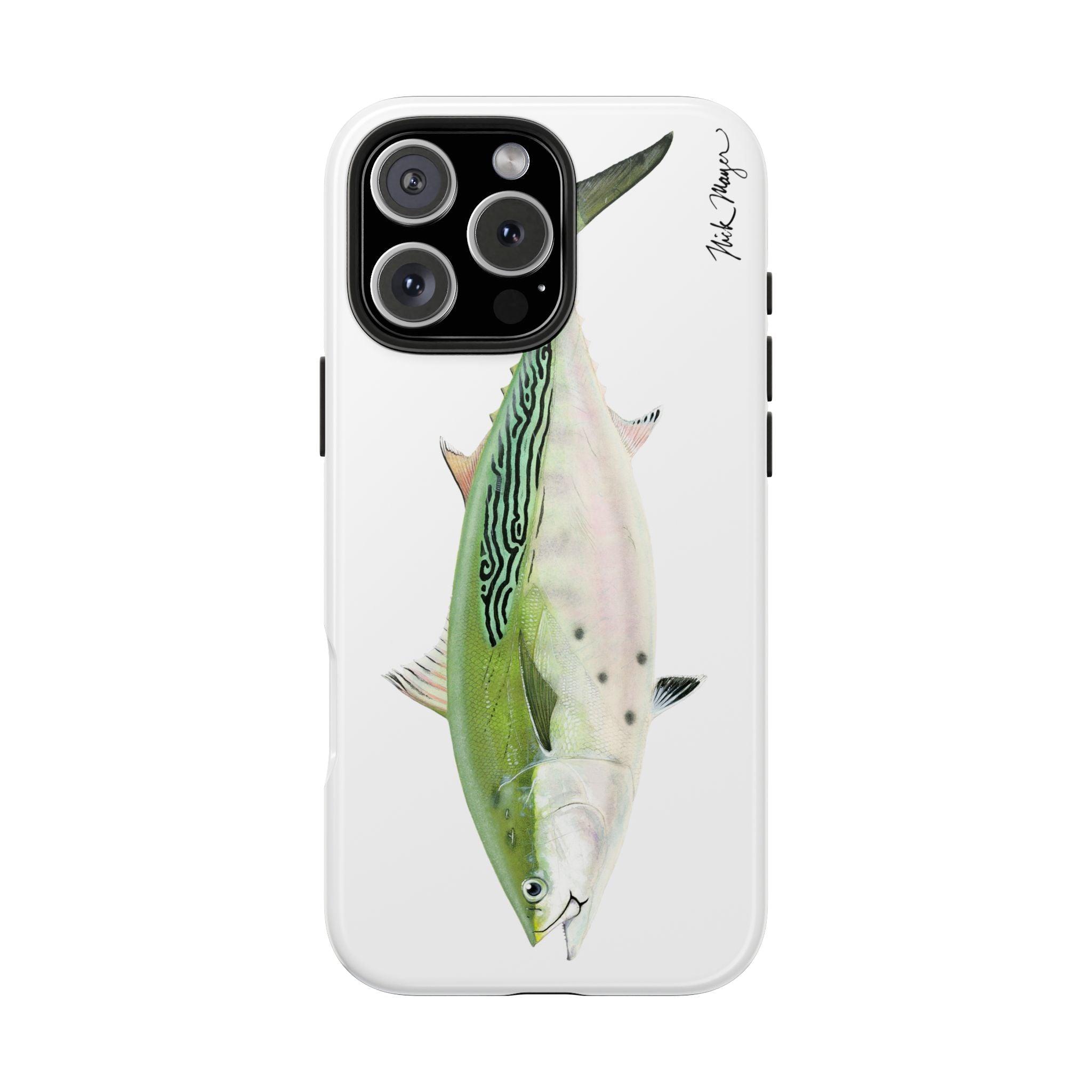 Albie White Phone Case (iPhone)