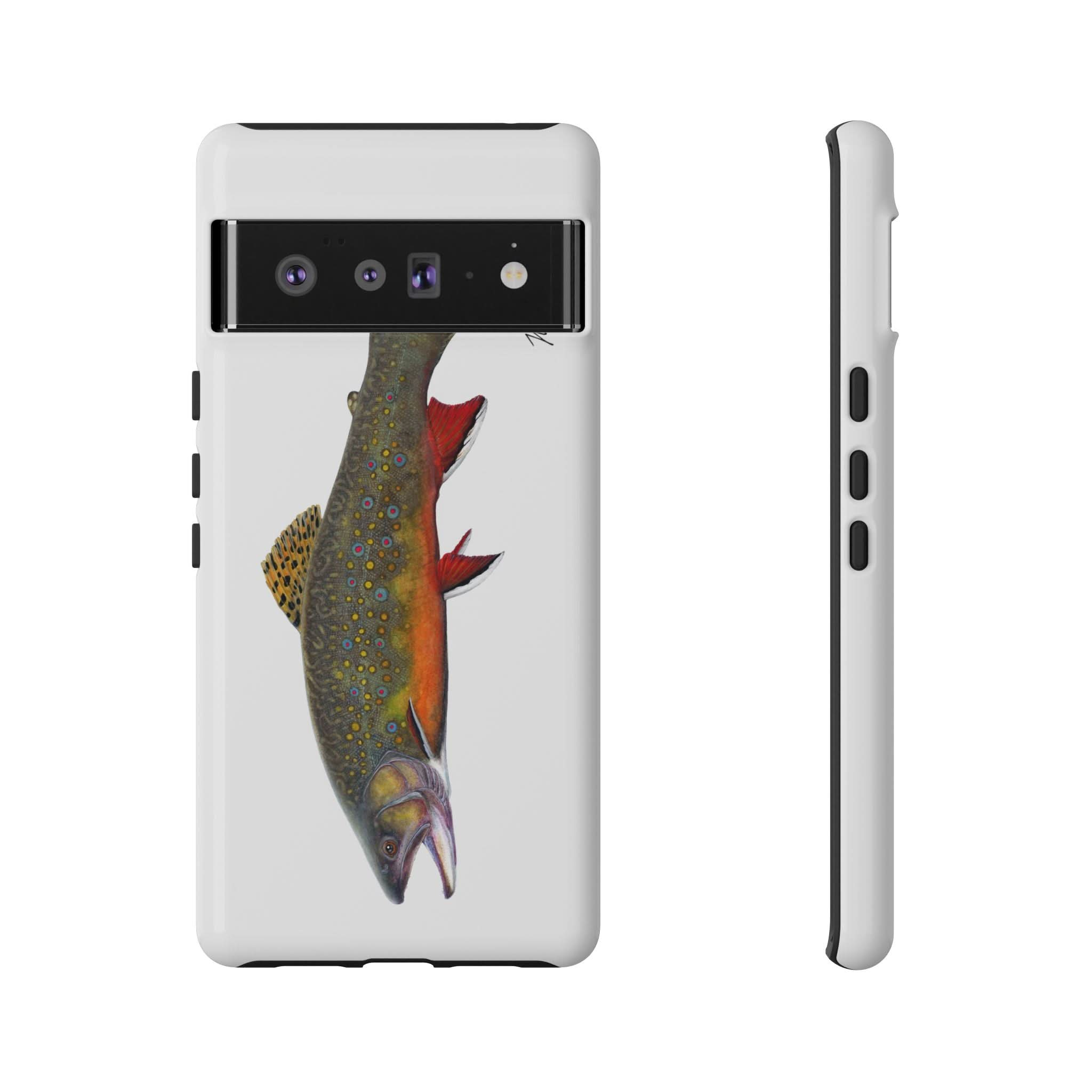 Brook Trout White Phone Case (Samsung)