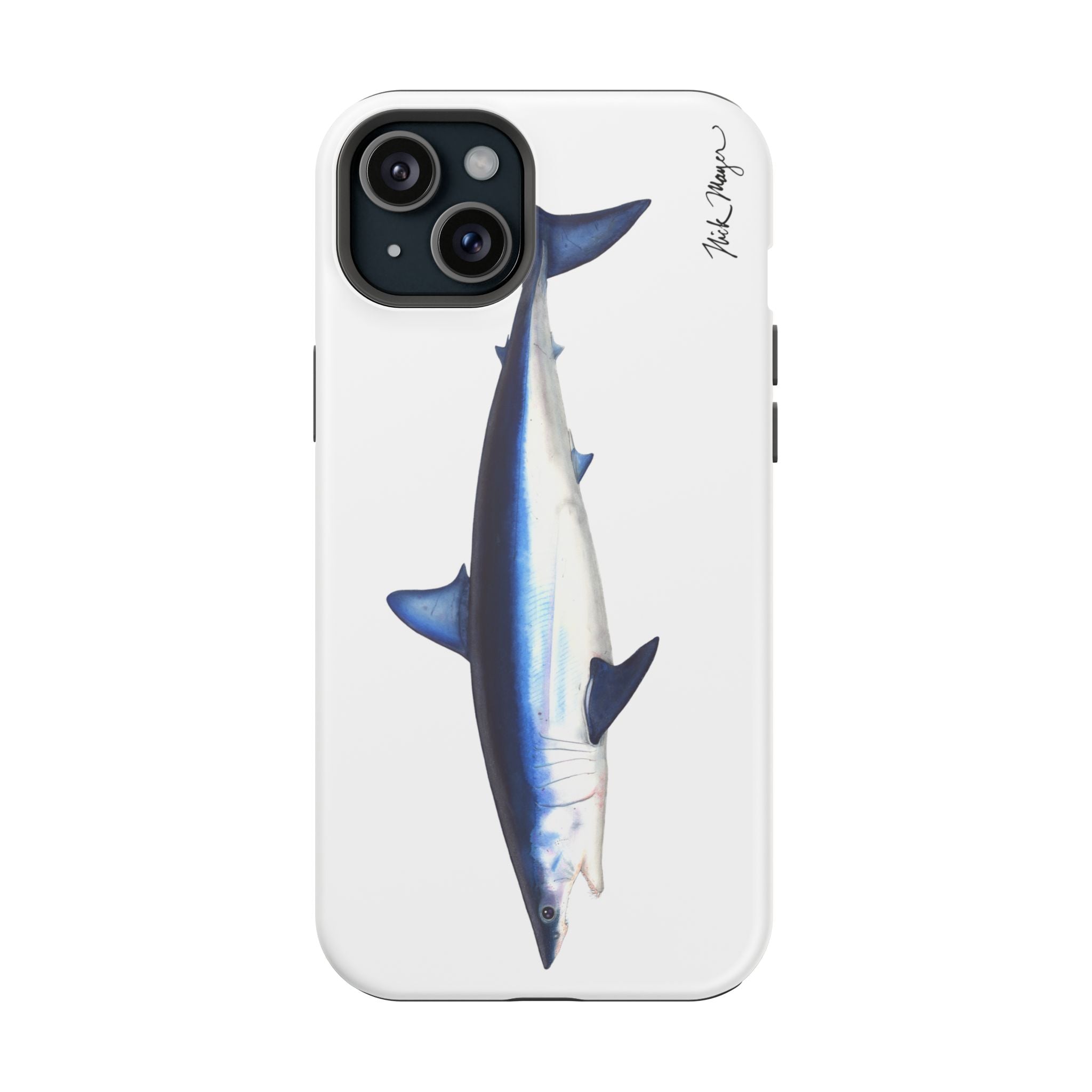 Mako Shark MagSafe White iPhone Case