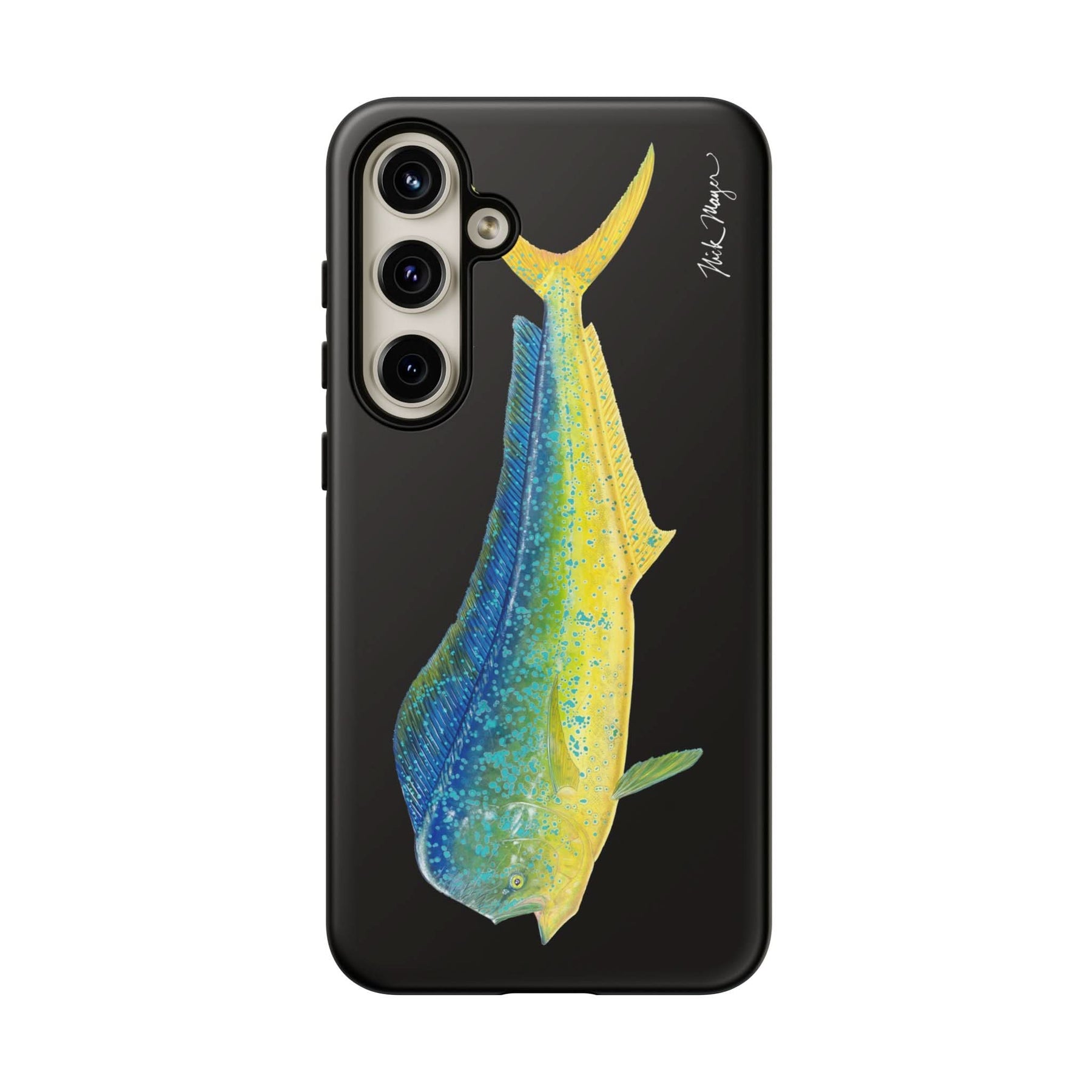 Bull Mahi Black Phone Case (iPhone 16 & Samsung)