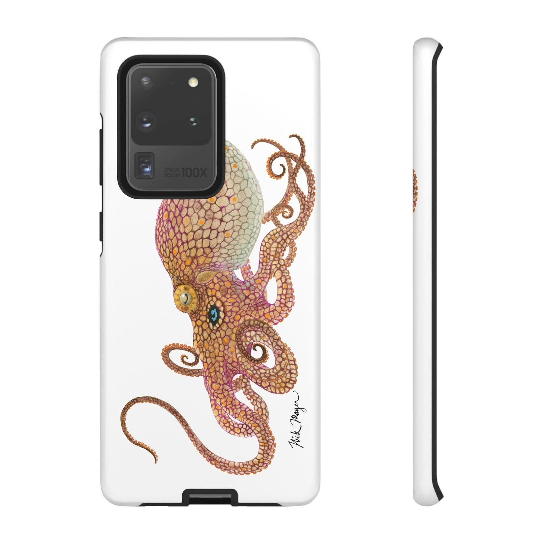 Two Spot Octopus Phone Case (iPhone 16 & Samsung)