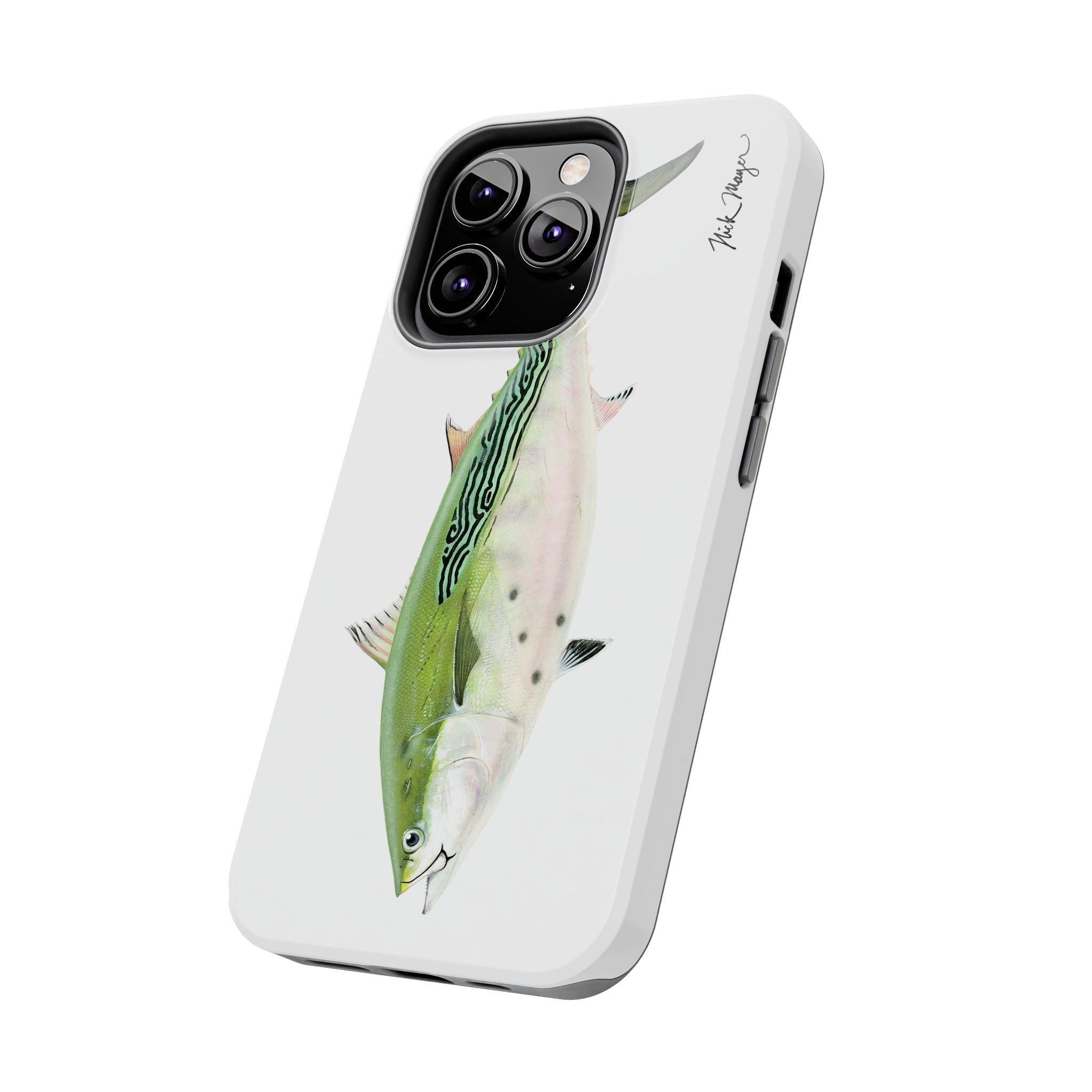 Albie White Phone Case (iPhone)