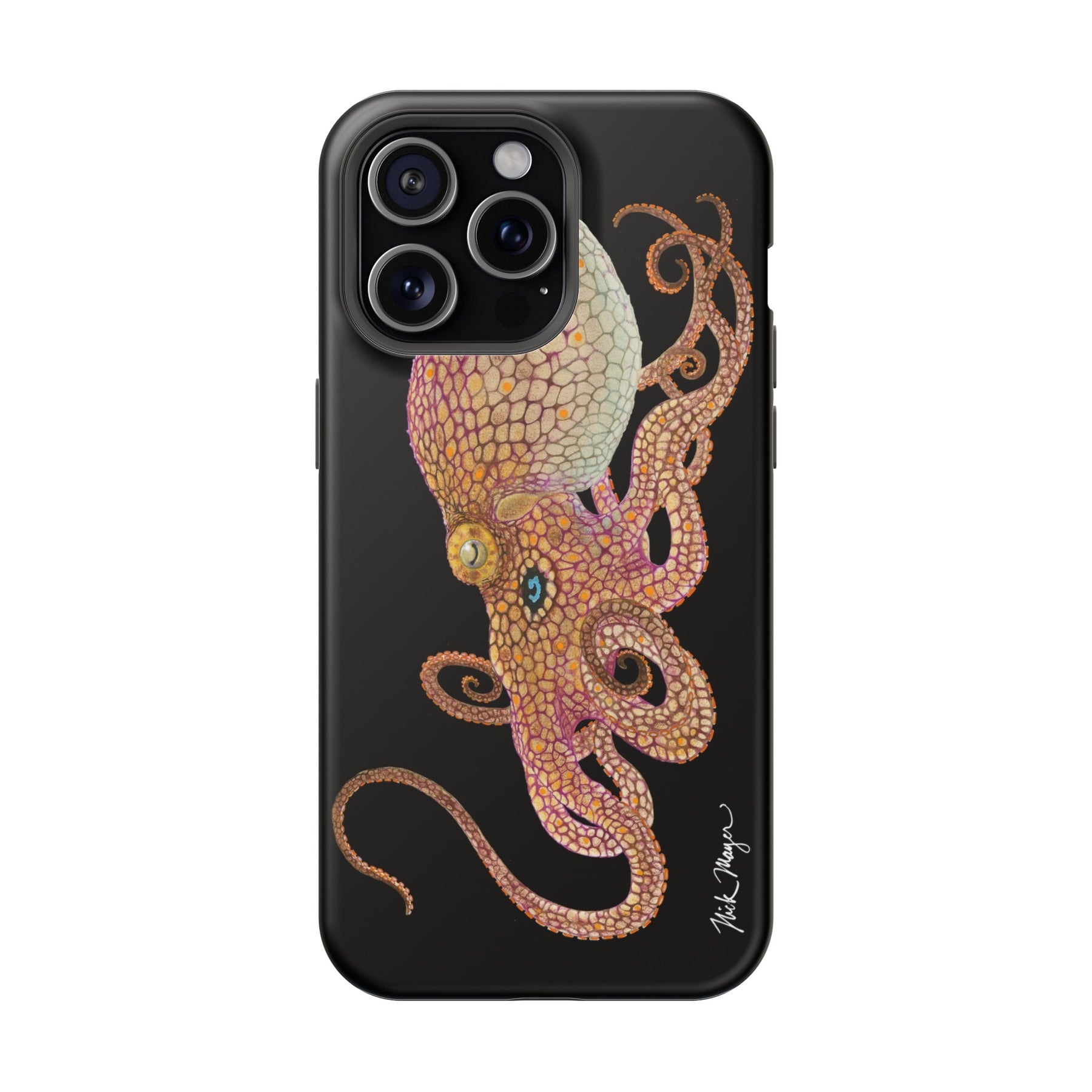 Two Spot Octopus MagSafe iPhone Case