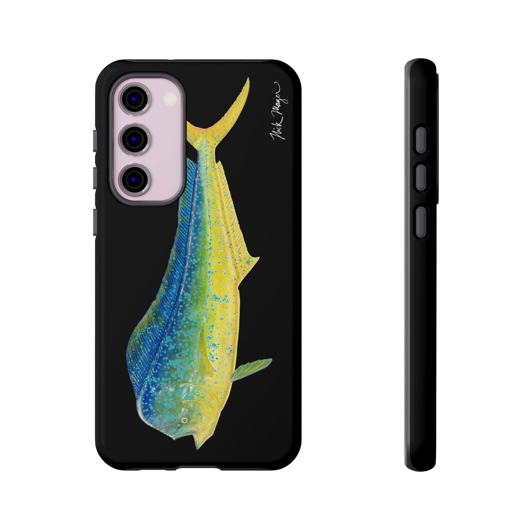 Bull Mahi Black Phone Case (iPhone 16 & Samsung)