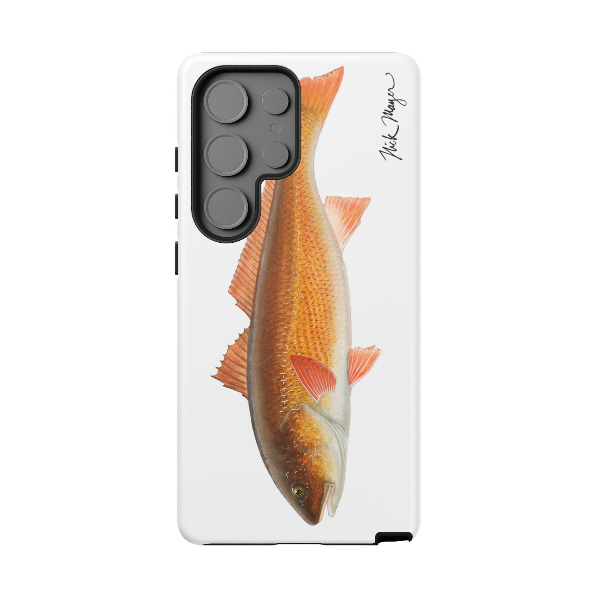 Redfish White Phone Case (Samsung)