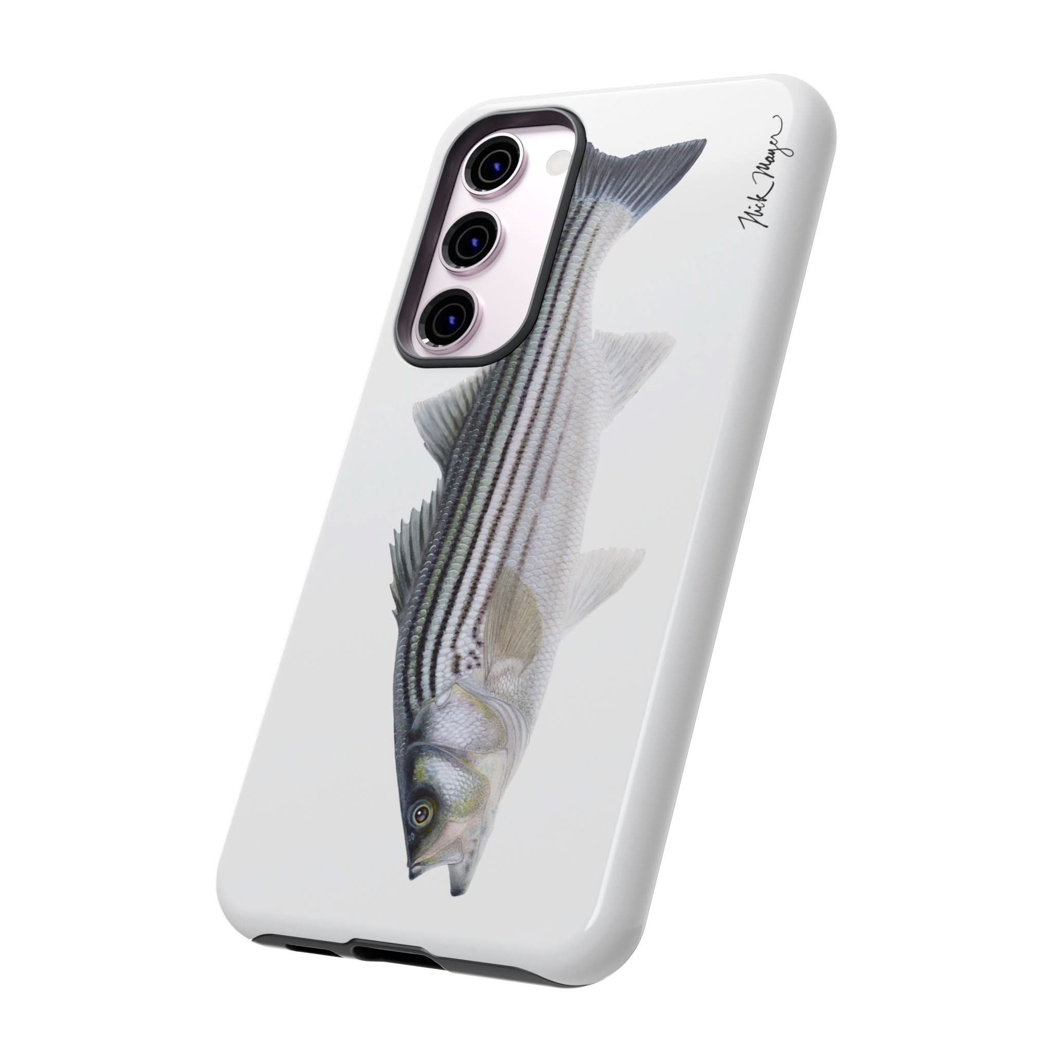 Schoolie Striper White Phone Case (Samsung)