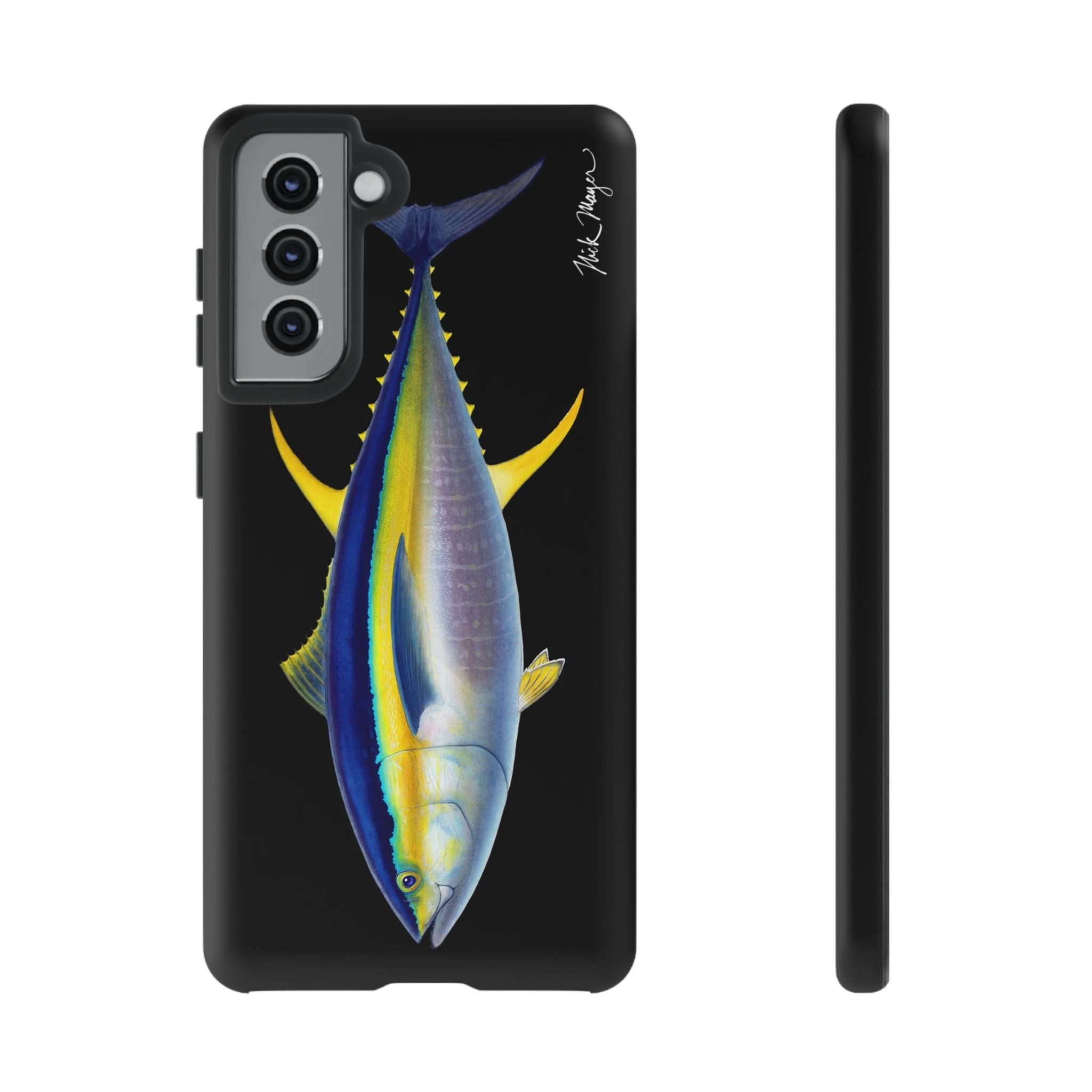 Yellowfin Tuna Black Phone Case (Samsung)