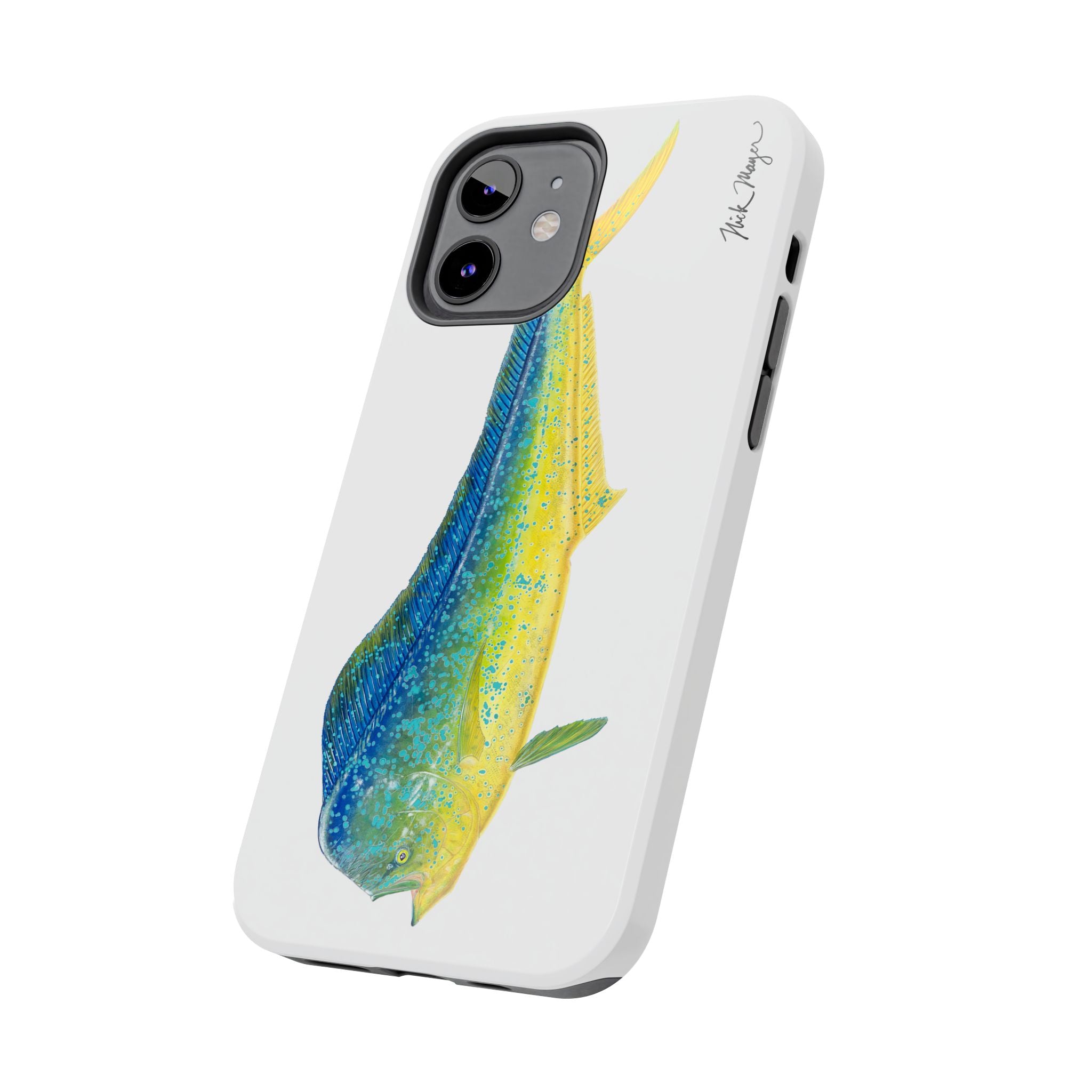 Bull Mahi White Phone Case (iPhone)